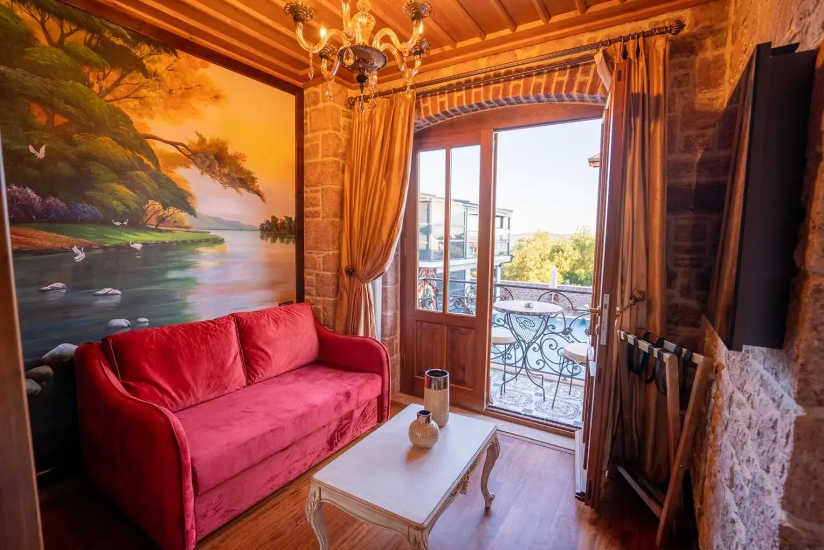 Double Room with Pool View in CUNDA BARADİEL Hotel Double Room with Pool View in CUNDA BARADİEL Hotel