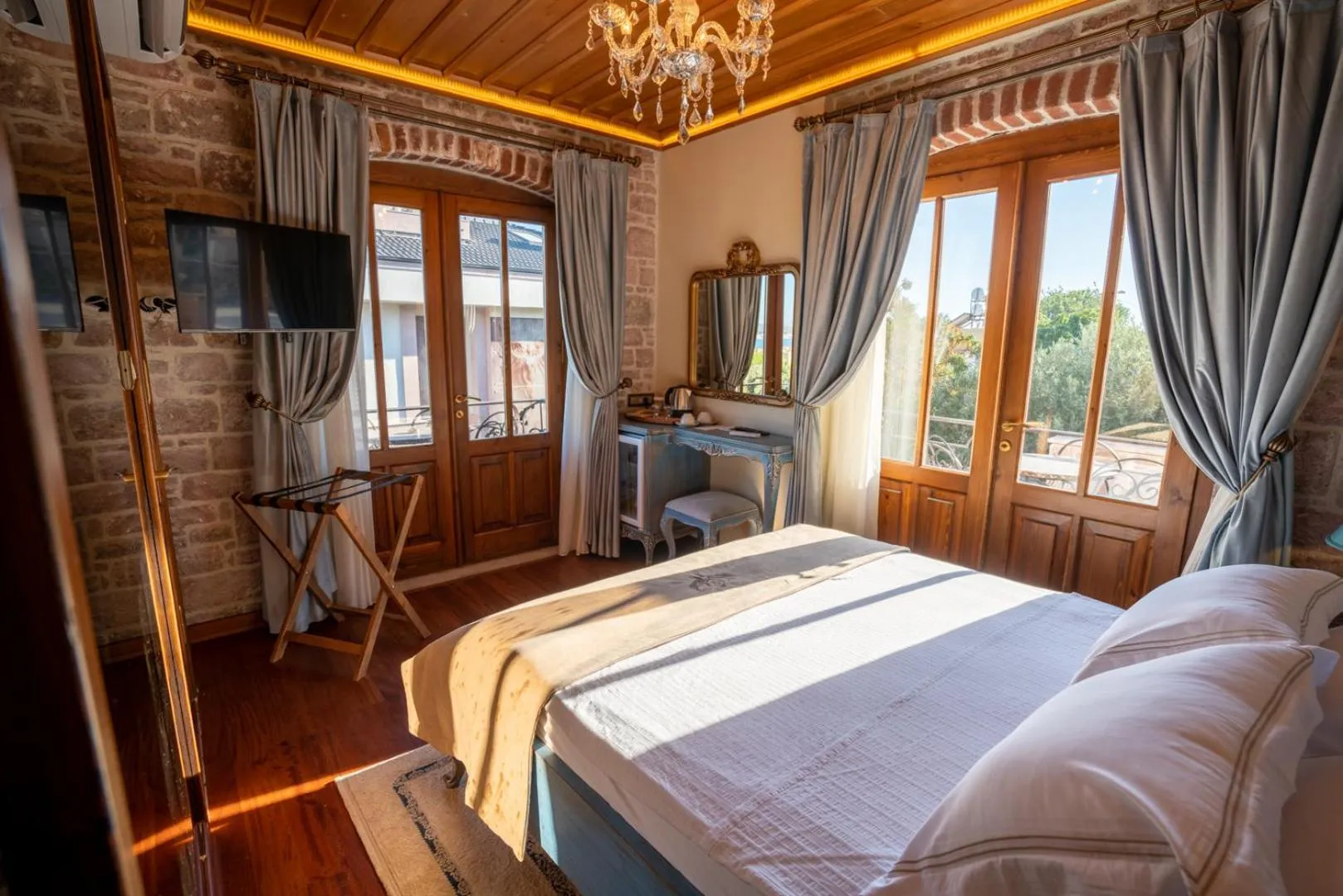 Bed in CUNDA BARADİEL Hotel