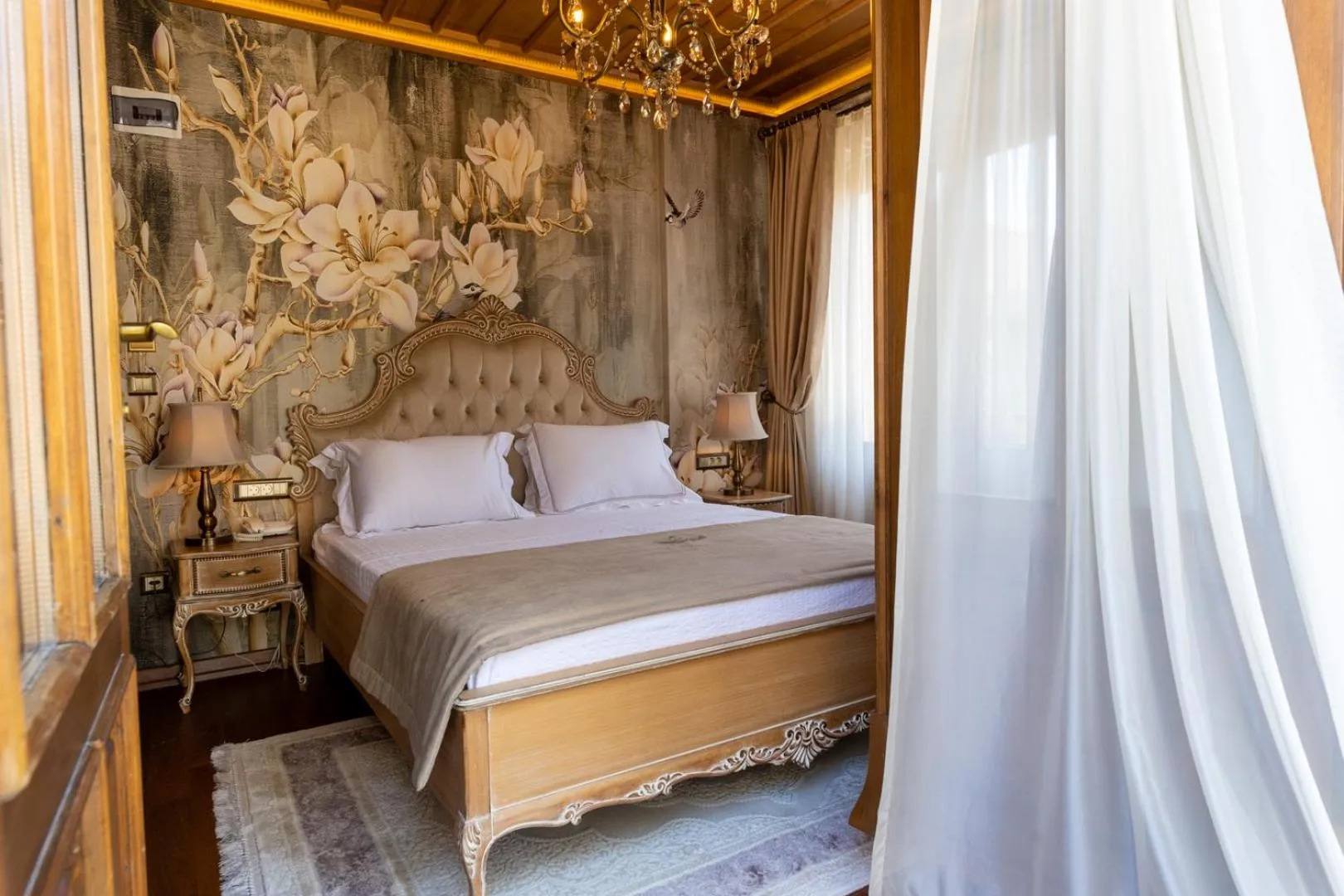 Bed in CUNDA BARADİEL Hotel