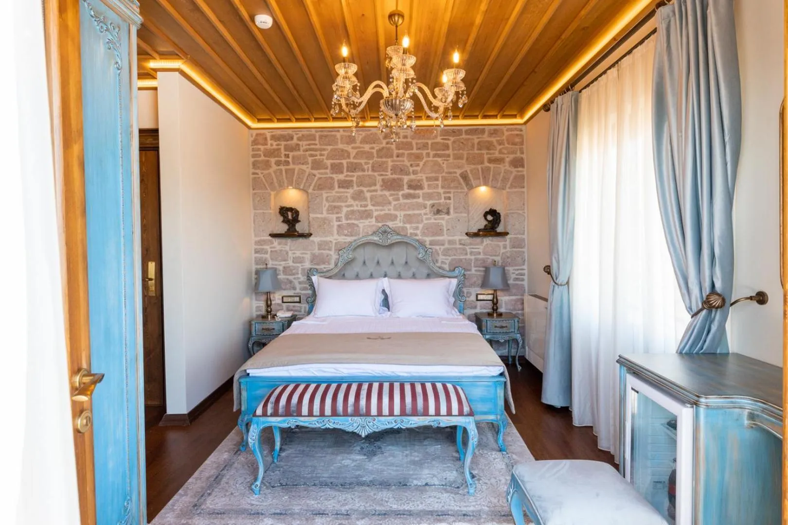 Bed in CUNDA BARADİEL Hotel