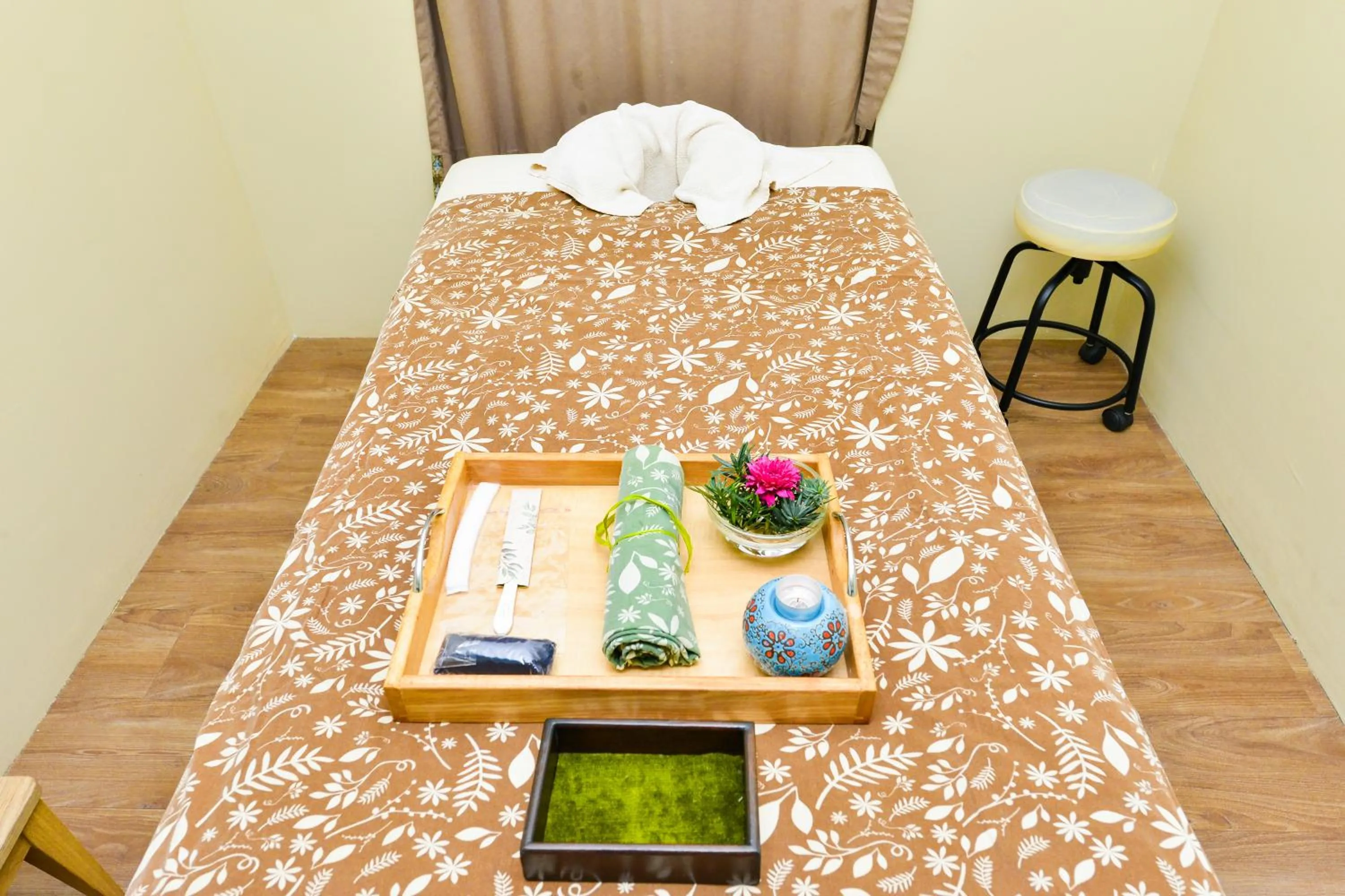 Bed in Sojourn Spa Hotel Melaka