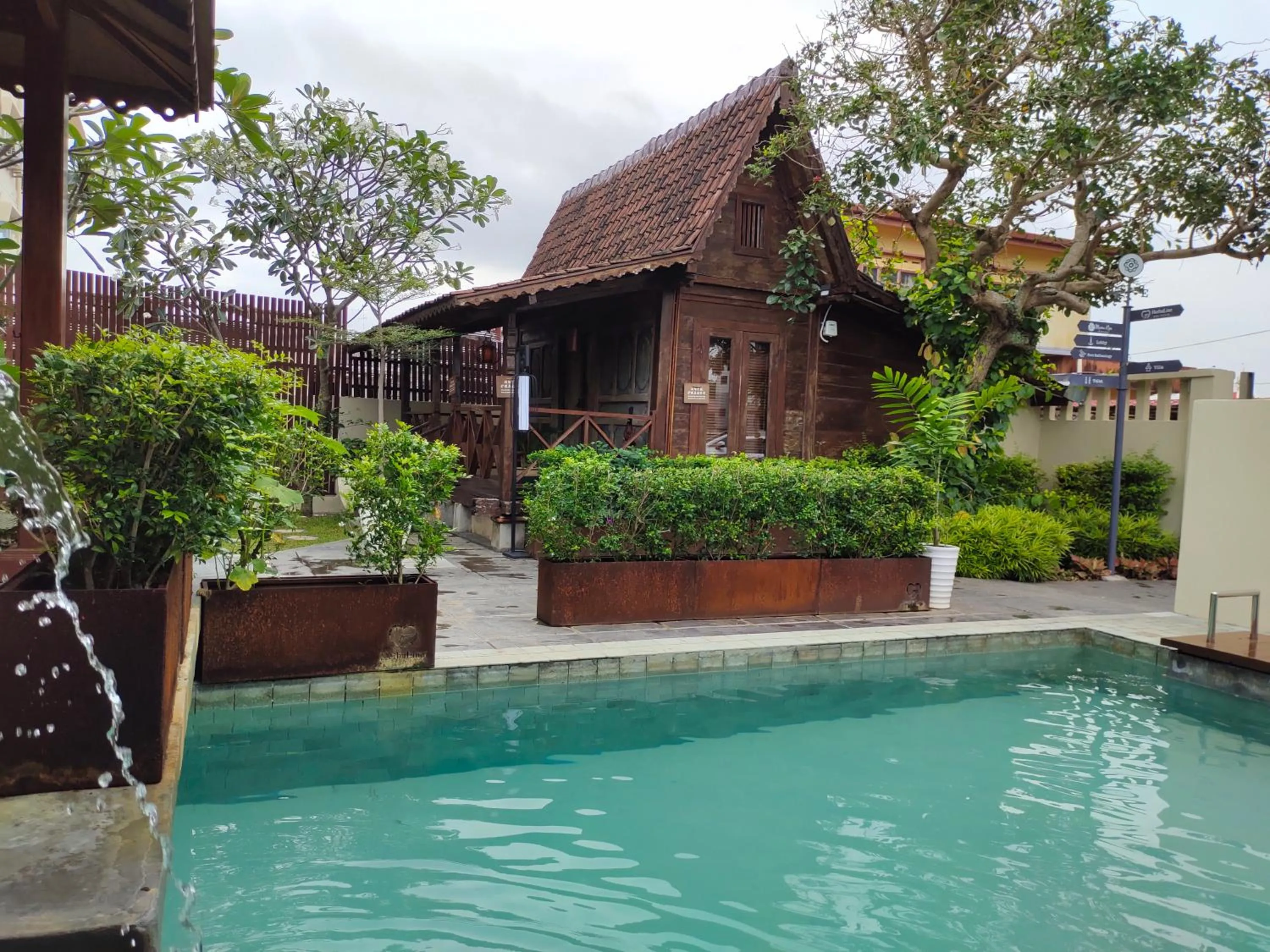 Property building in Sojourn Spa Hotel Melaka