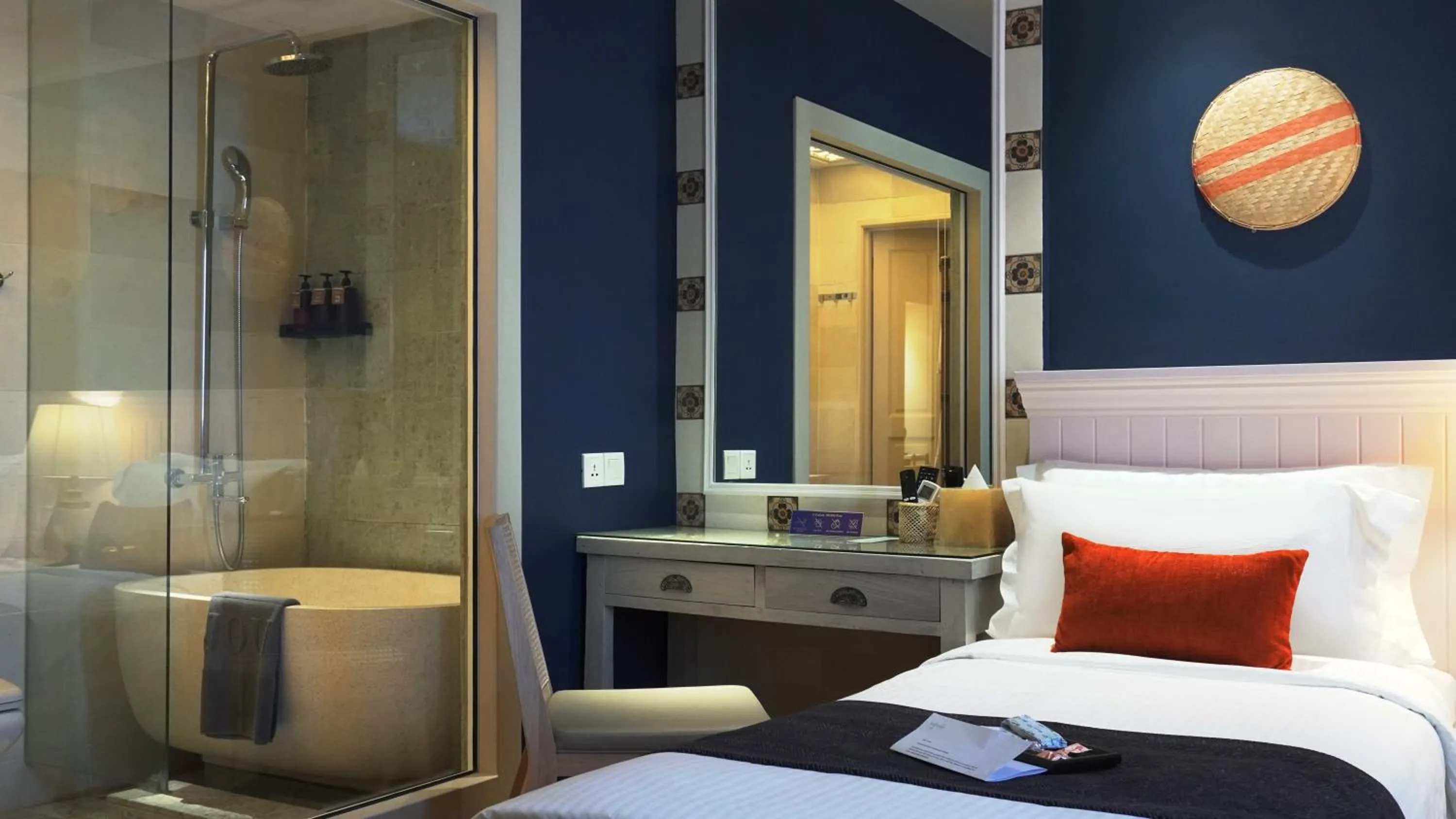 Bed in Sojourn Spa Hotel Melaka