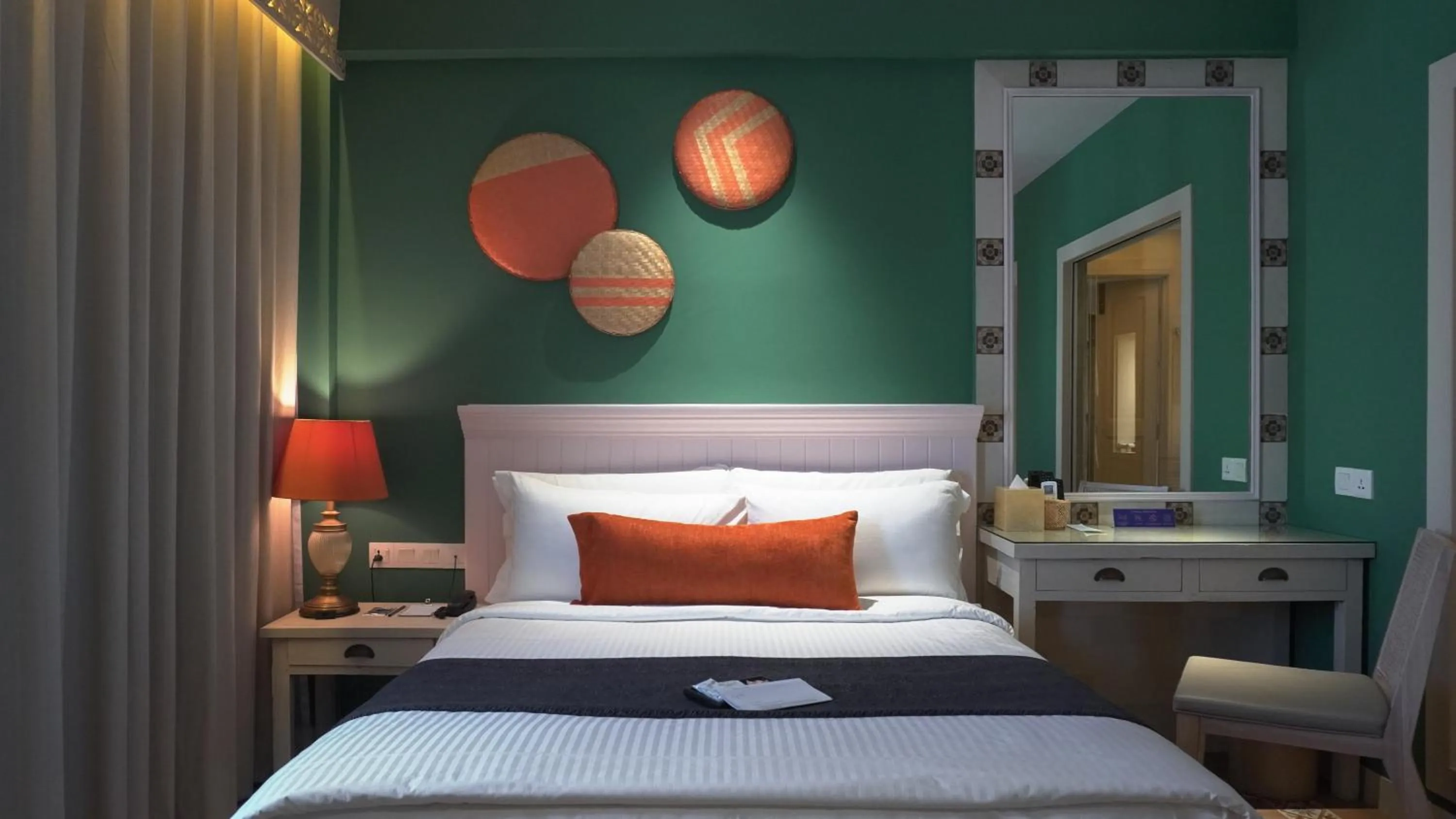 Bed in Sojourn Spa Hotel Melaka