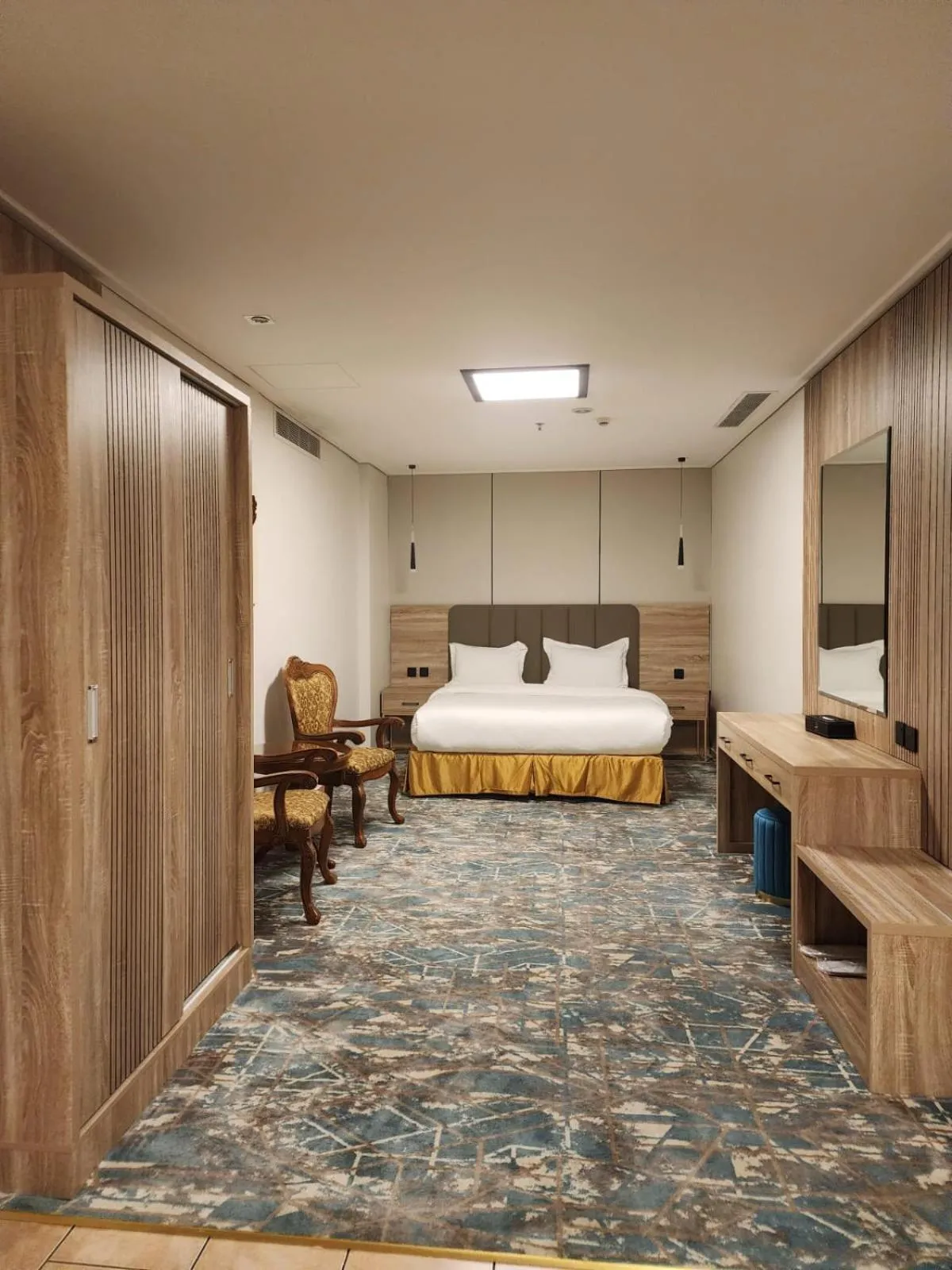 Bed in Sadeem Al Fajr Hotel Suites