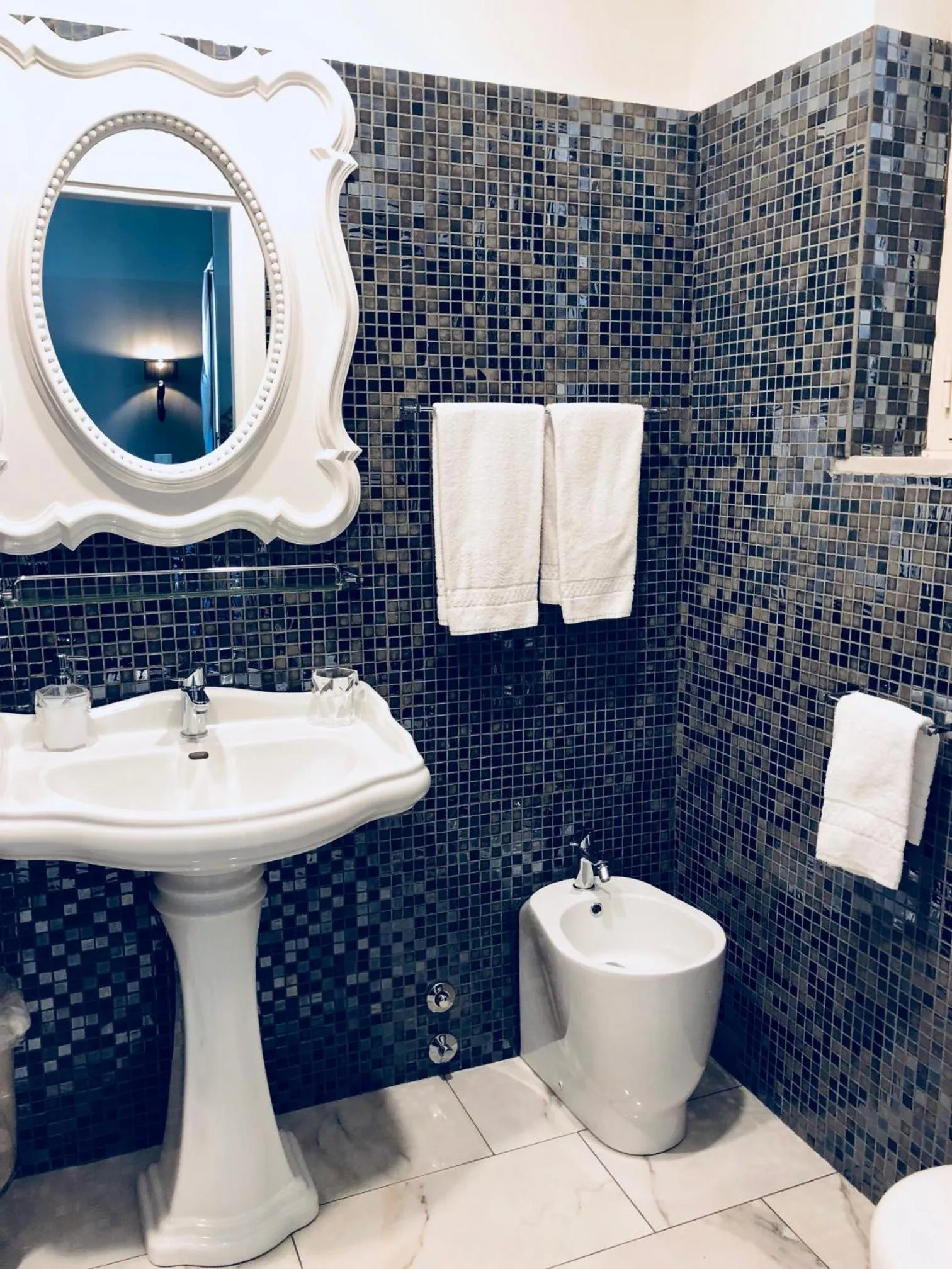 Toilet in Il Covo B&B