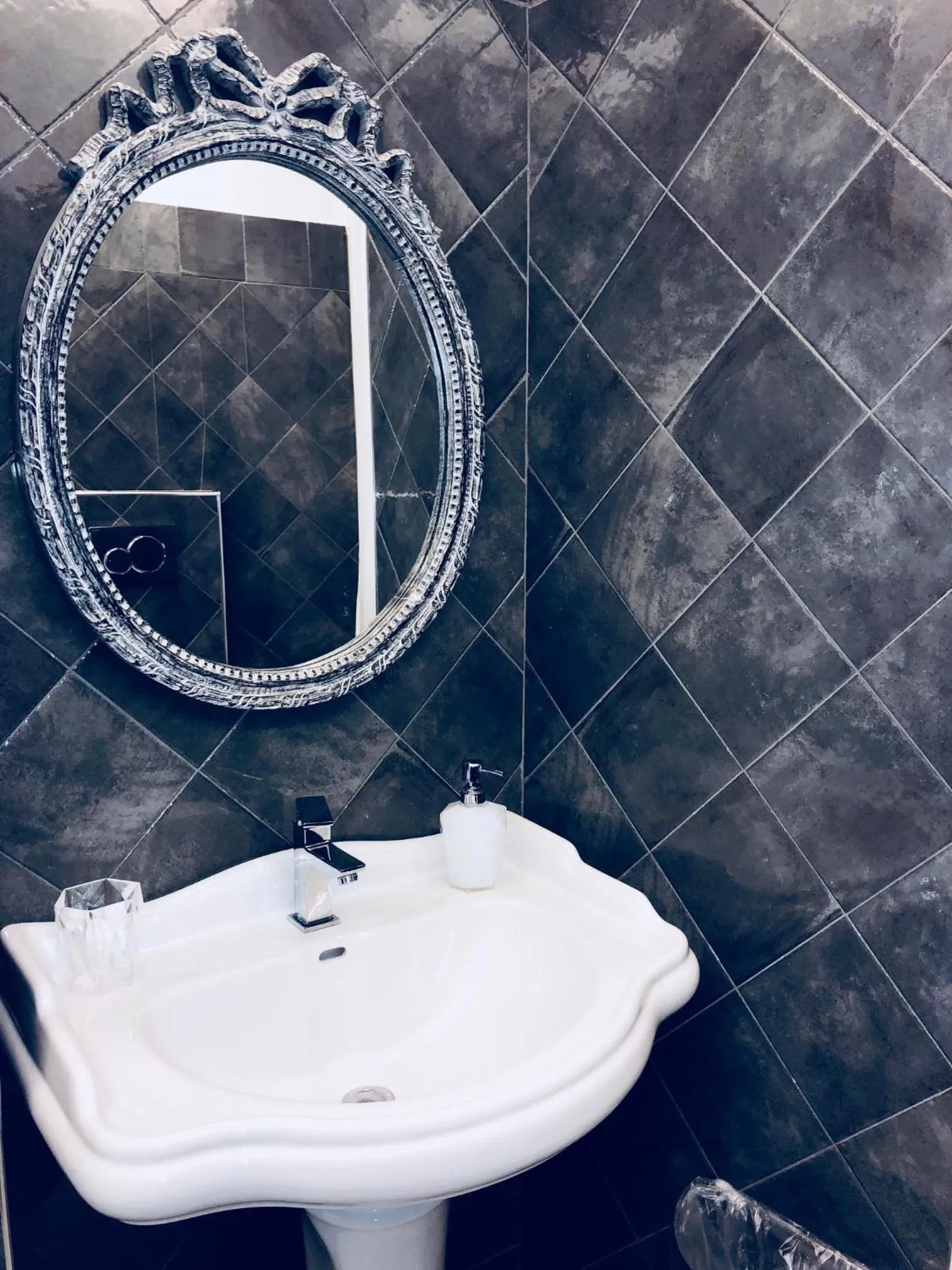 Toilet in Il Covo B&B