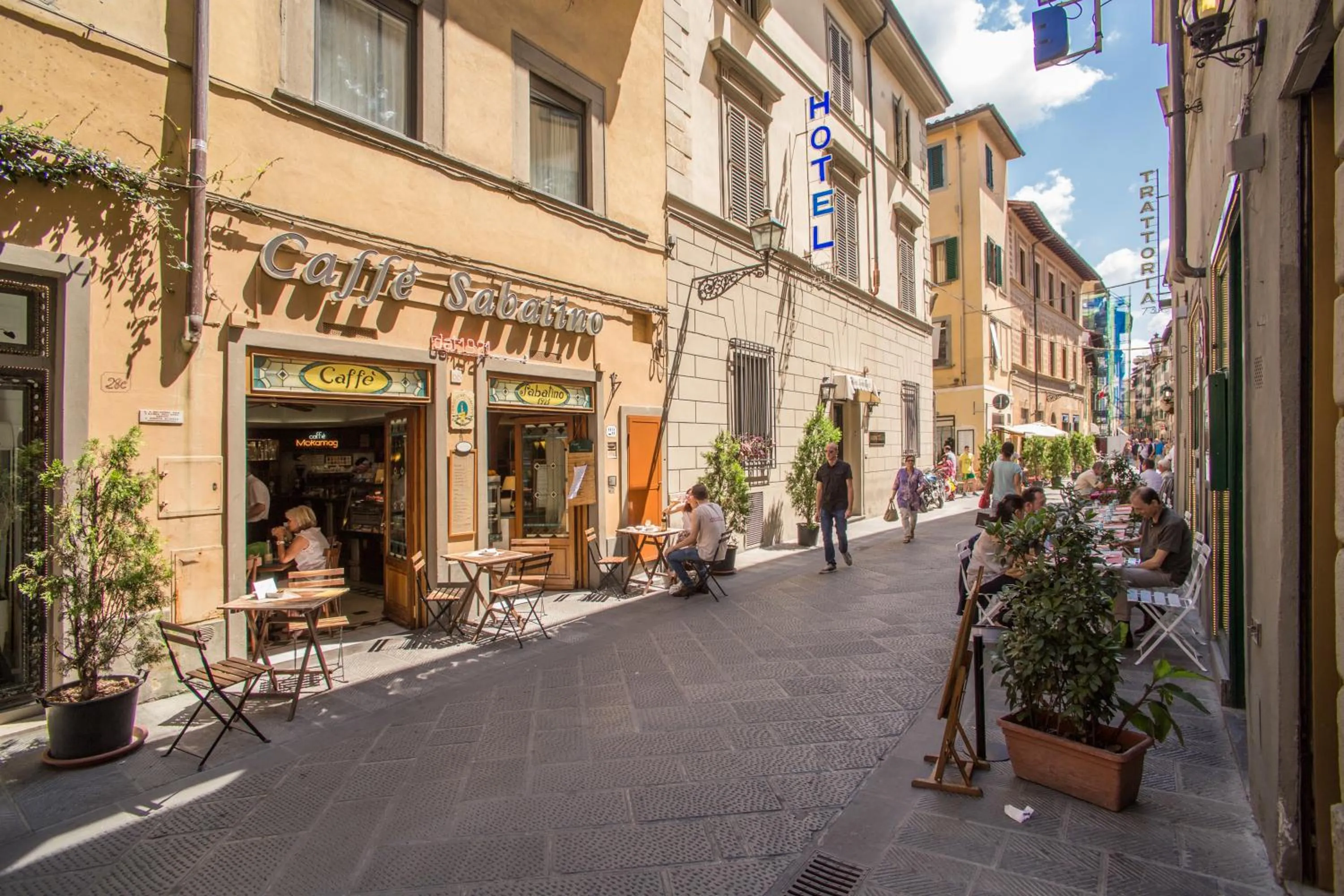 Facade/entrance in Hotel Nuova Italia