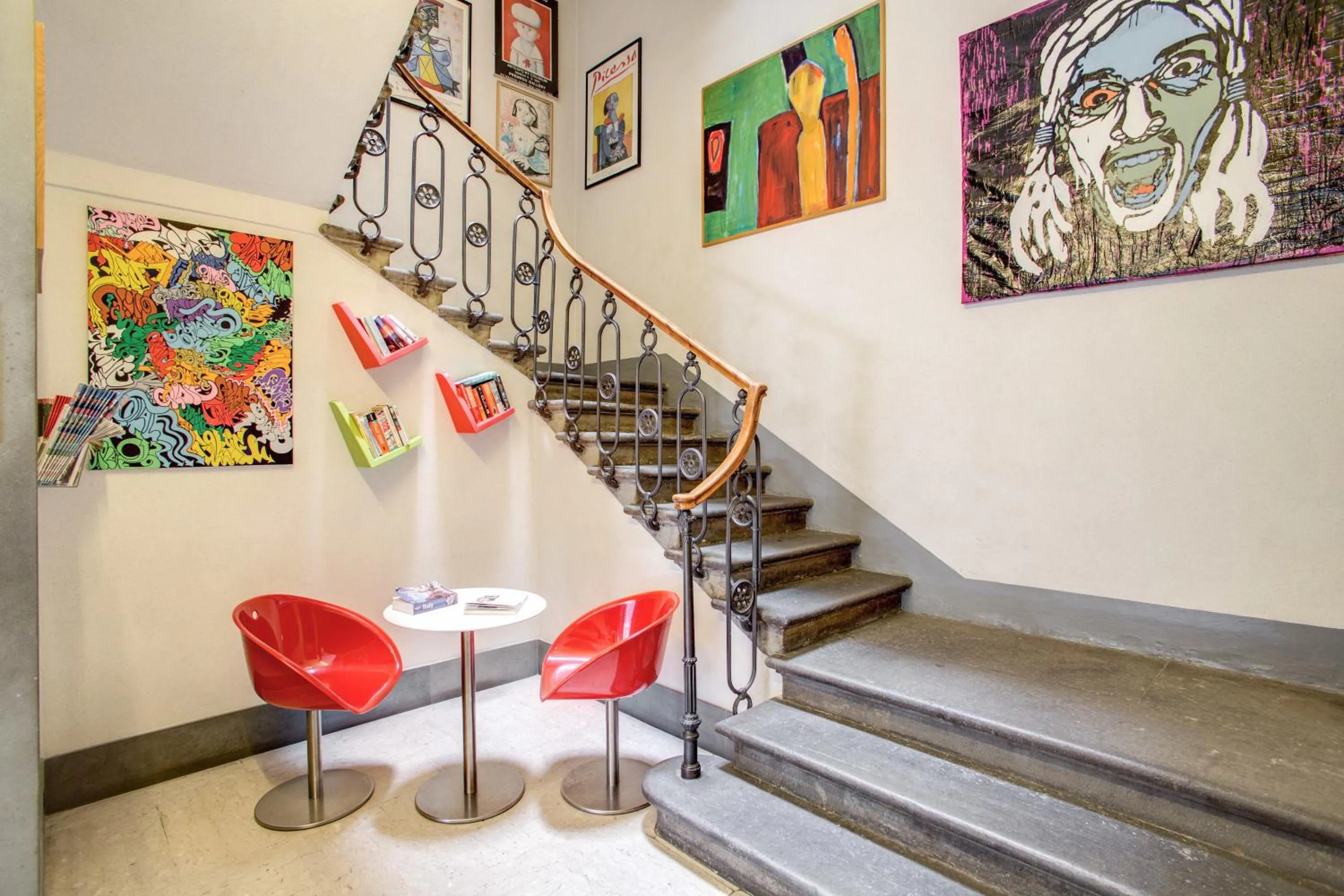 Lobby or reception in Hotel Nuova Italia