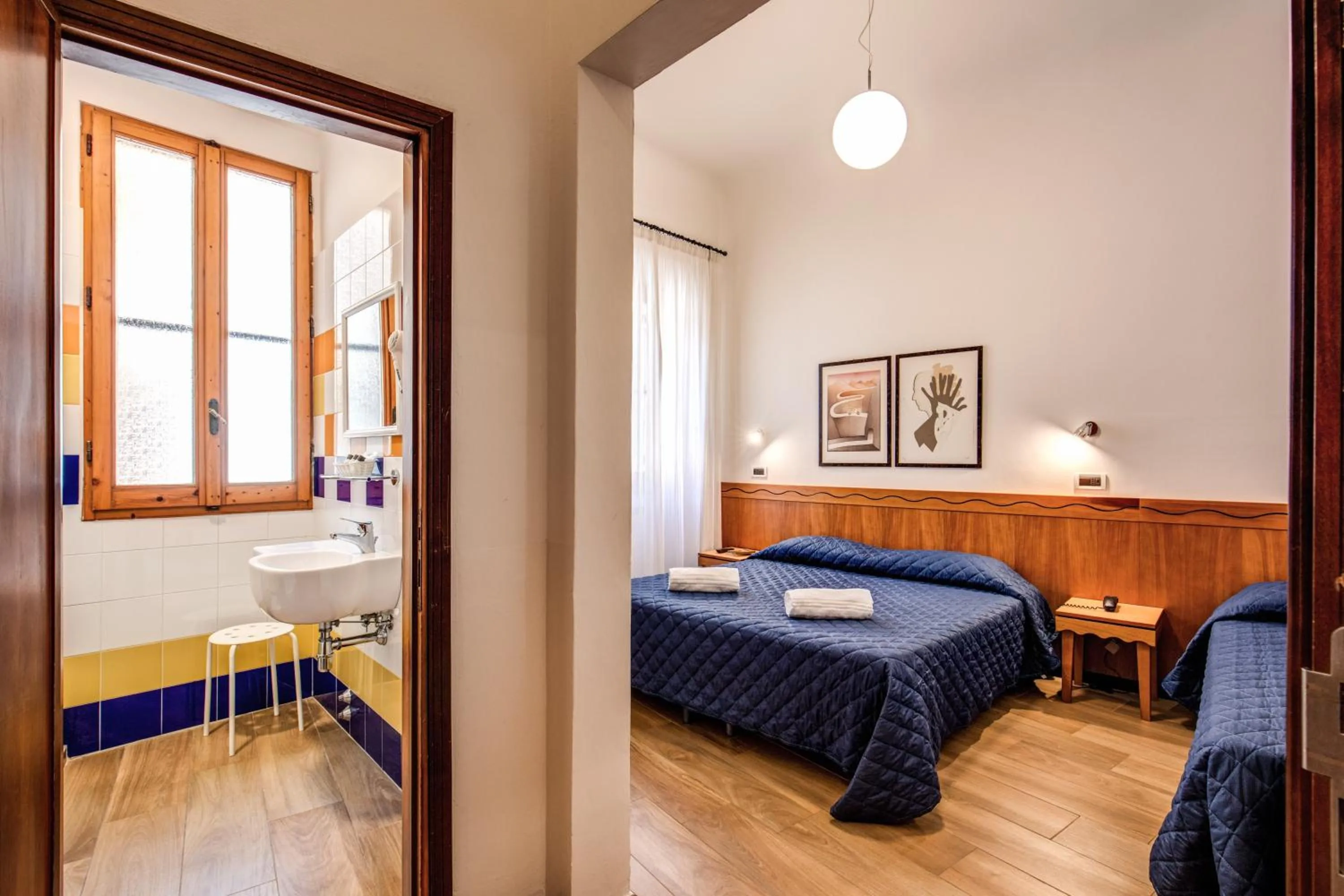 Photo of the whole room, Bed in Hotel Nuova Italia