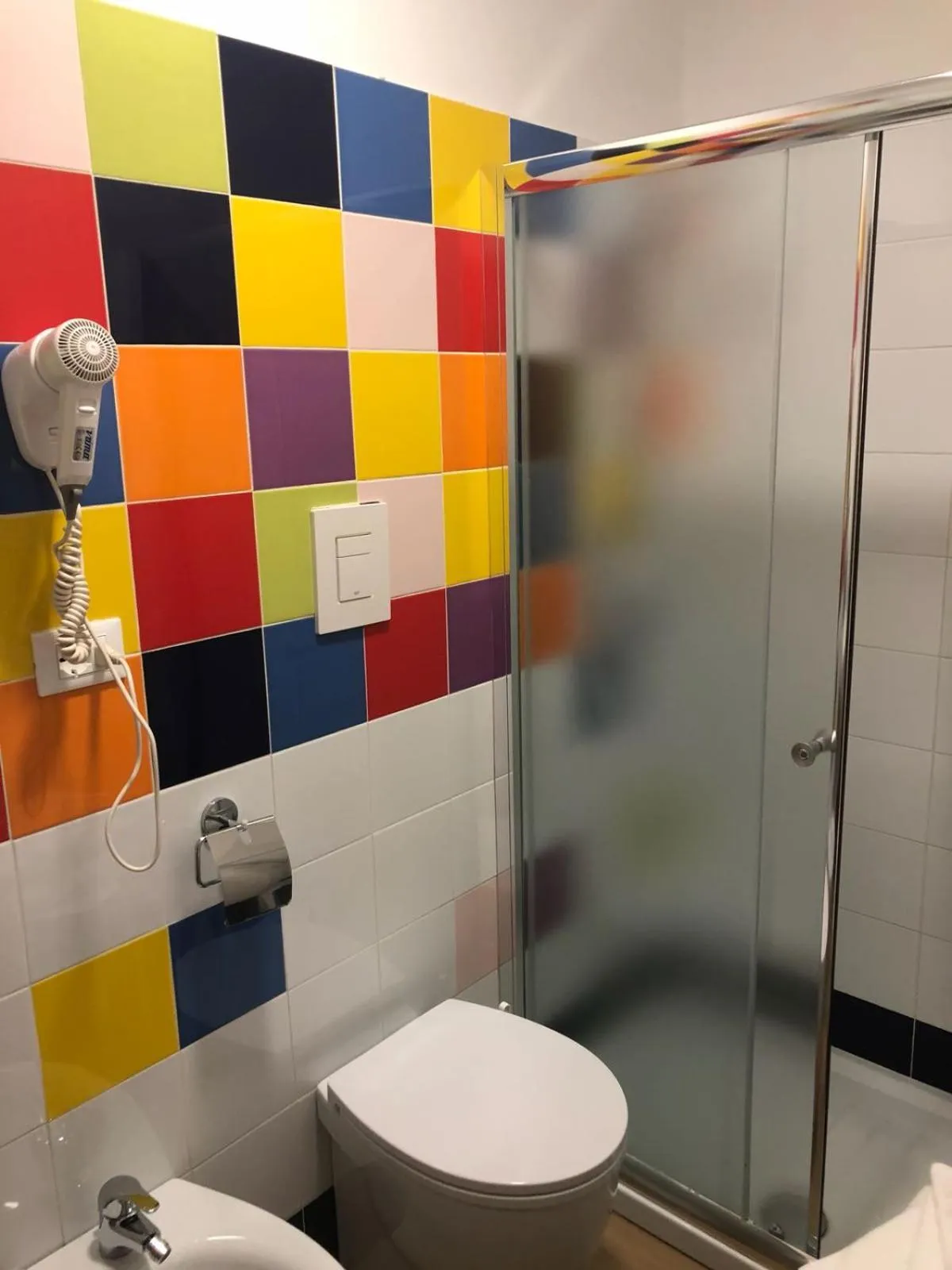 Bathroom in Hotel Nuova Italia