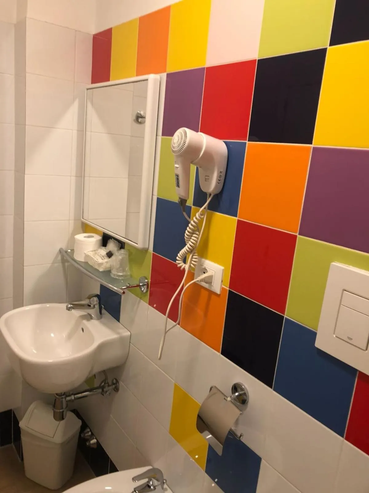 Bathroom in Hotel Nuova Italia