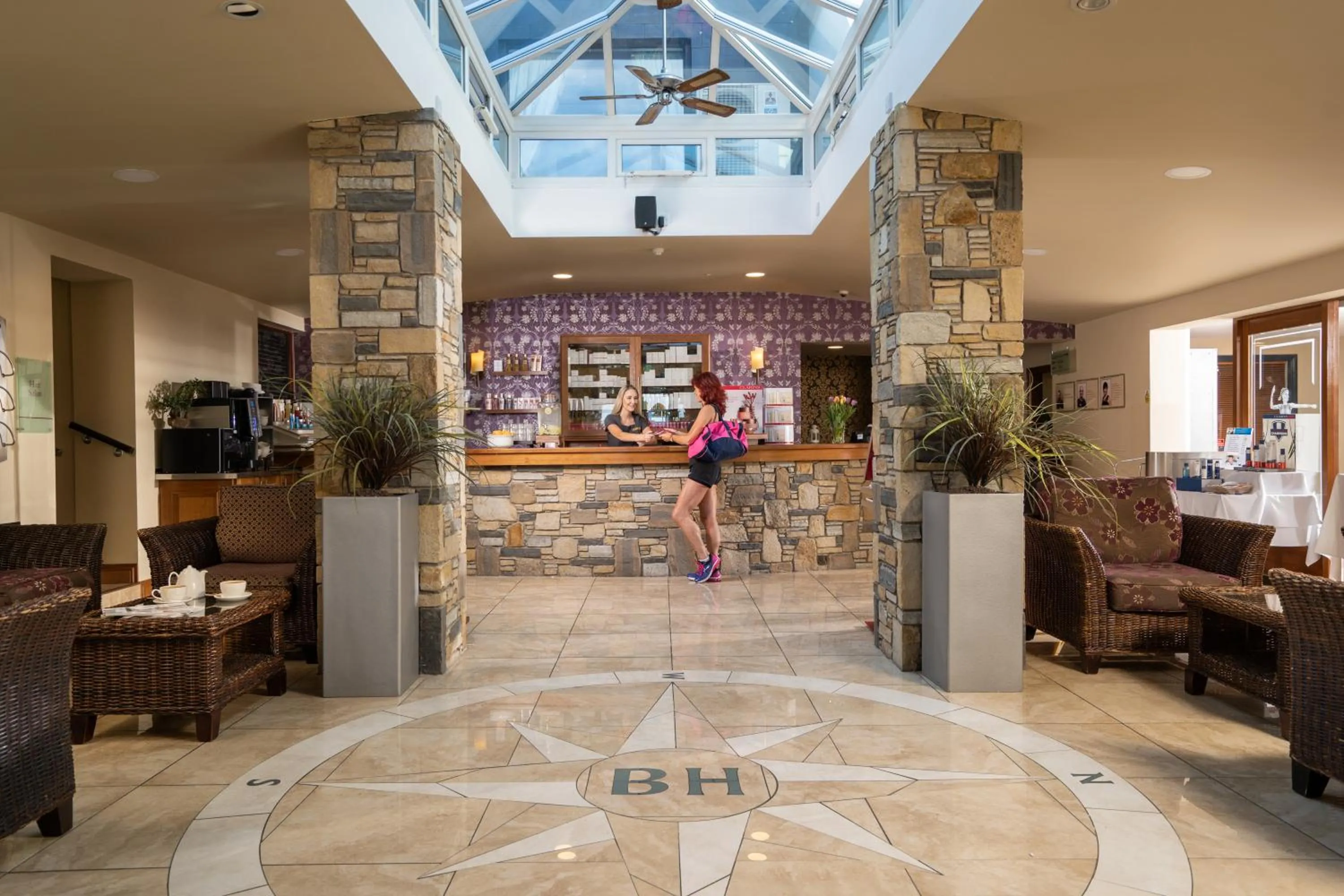 Lobby or reception in Burrendale Hotel Country Club & Spa
