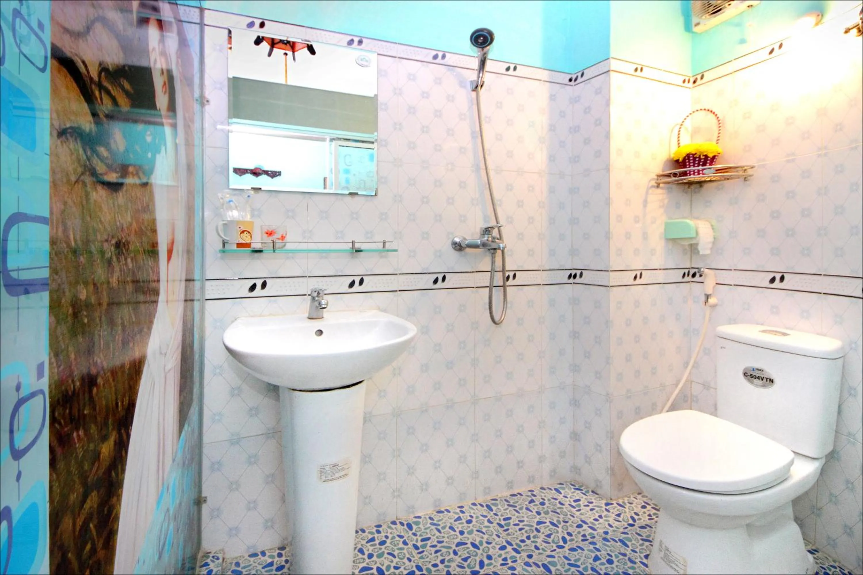 Bathroom in Nha Lan Homestay