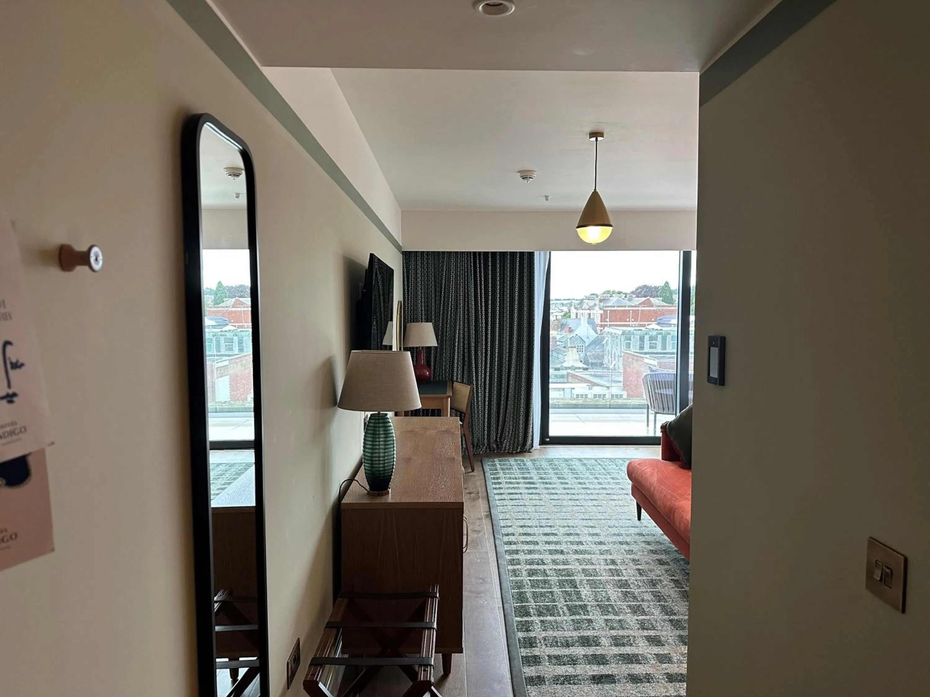 Super King Suite with Balcony and City View in Hotel Indigo - Exeter by IHG