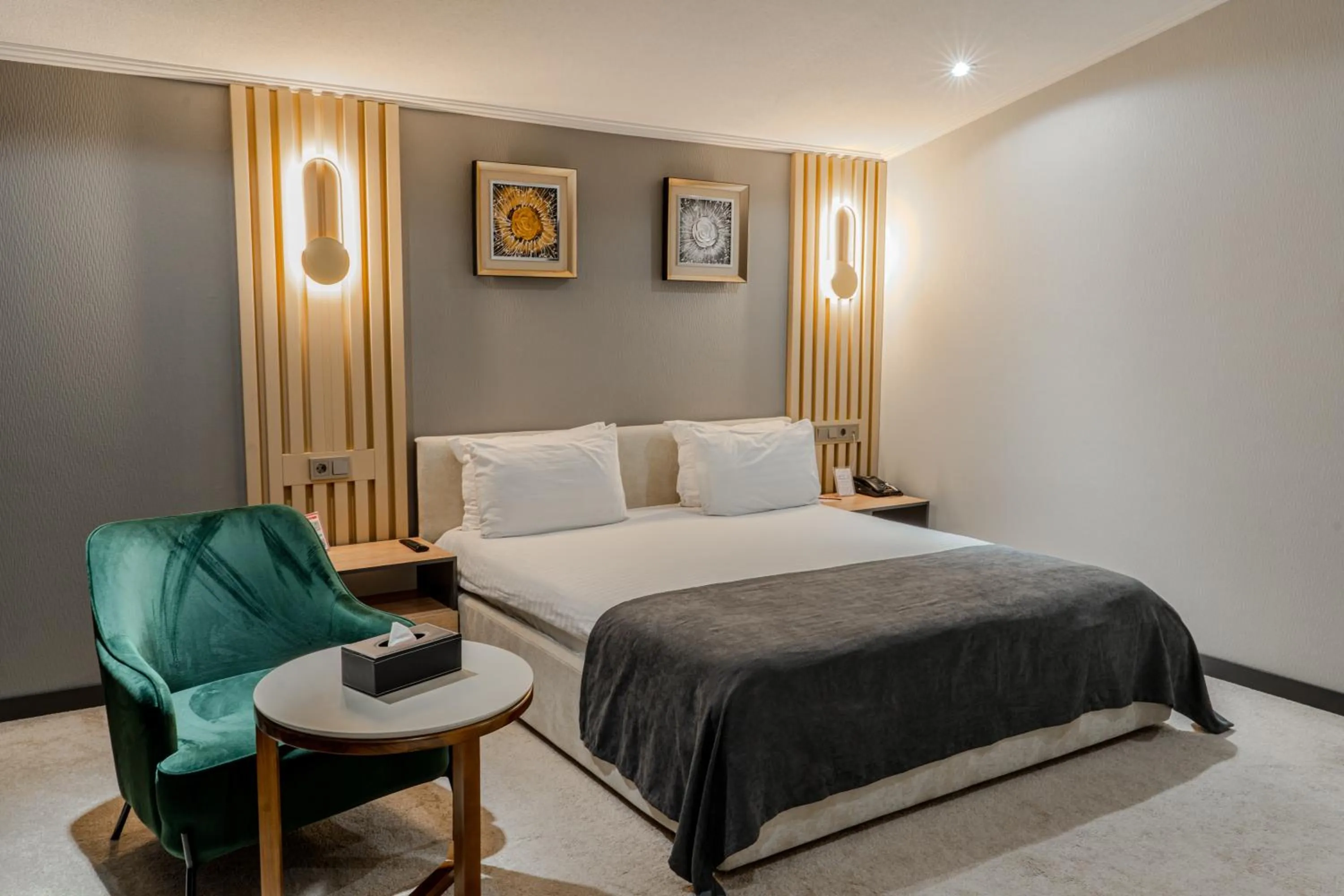 Bed in HUSMA Hotel & Spa