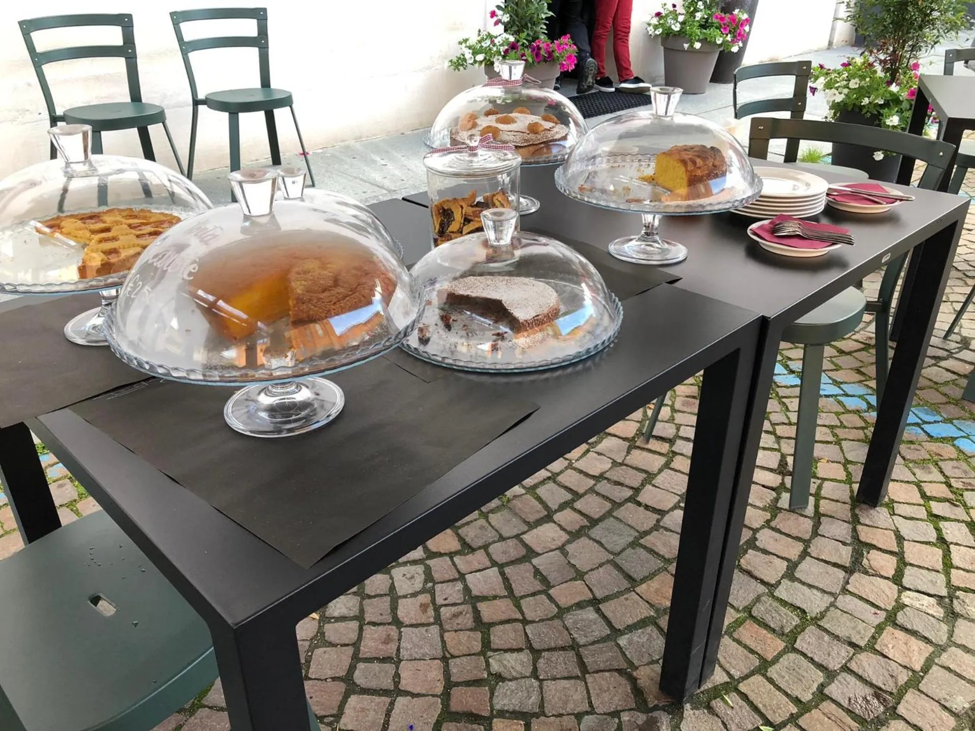 Breakfast in Vinoteca La Sacrestia