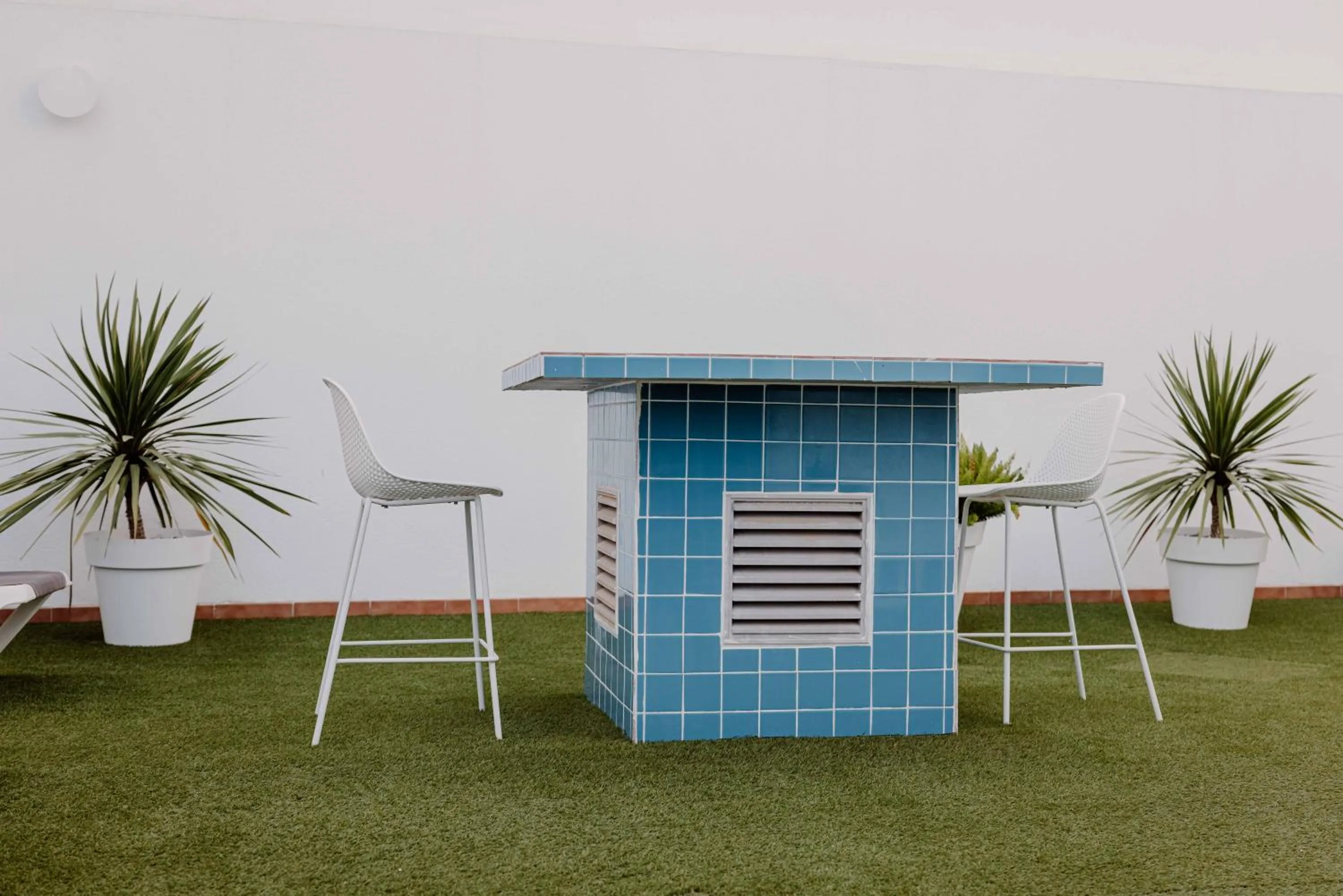 Patio in Apartamentos 525 Los Narejos