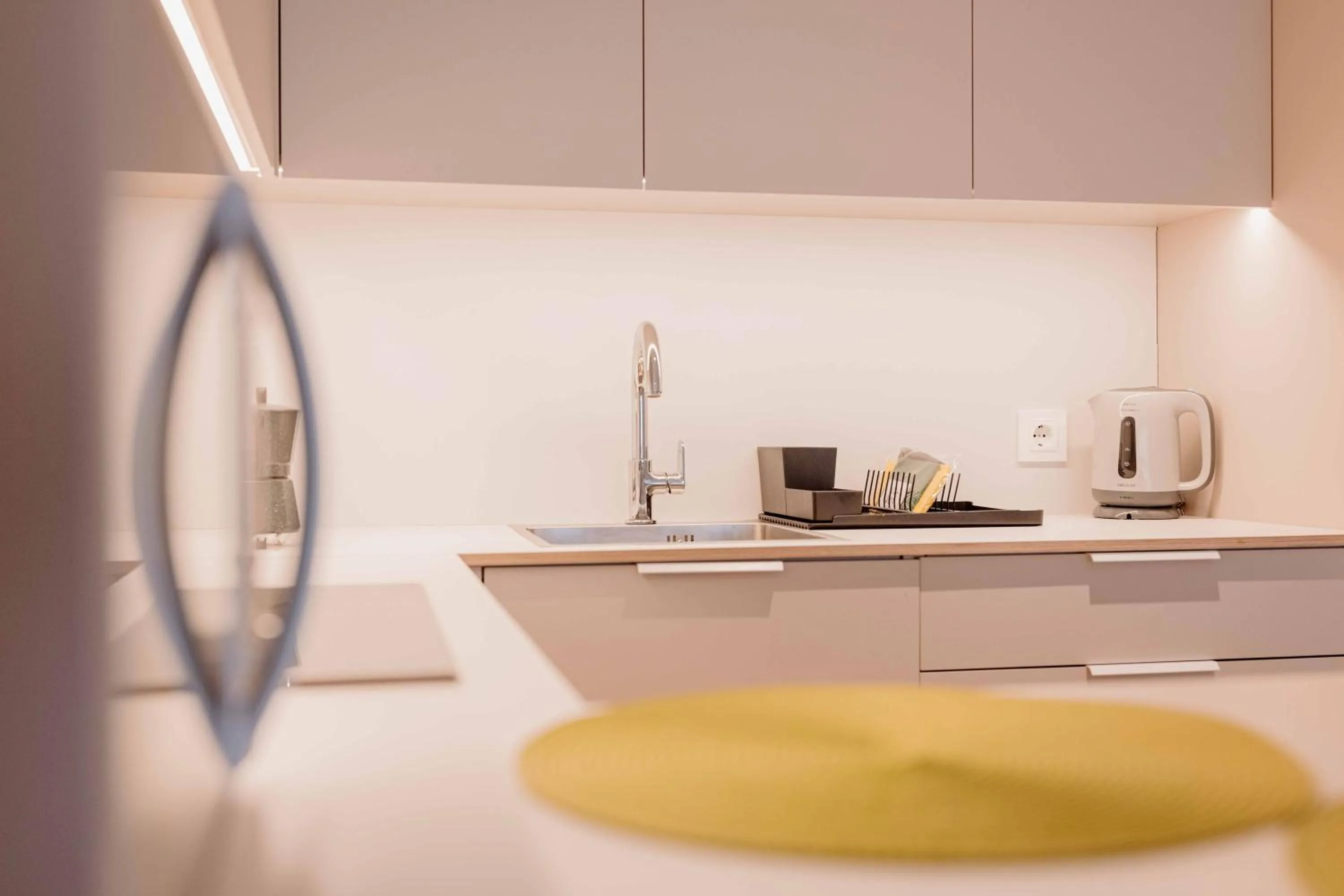 Kitchen or kitchenette in Apartamentos 525 Los Narejos