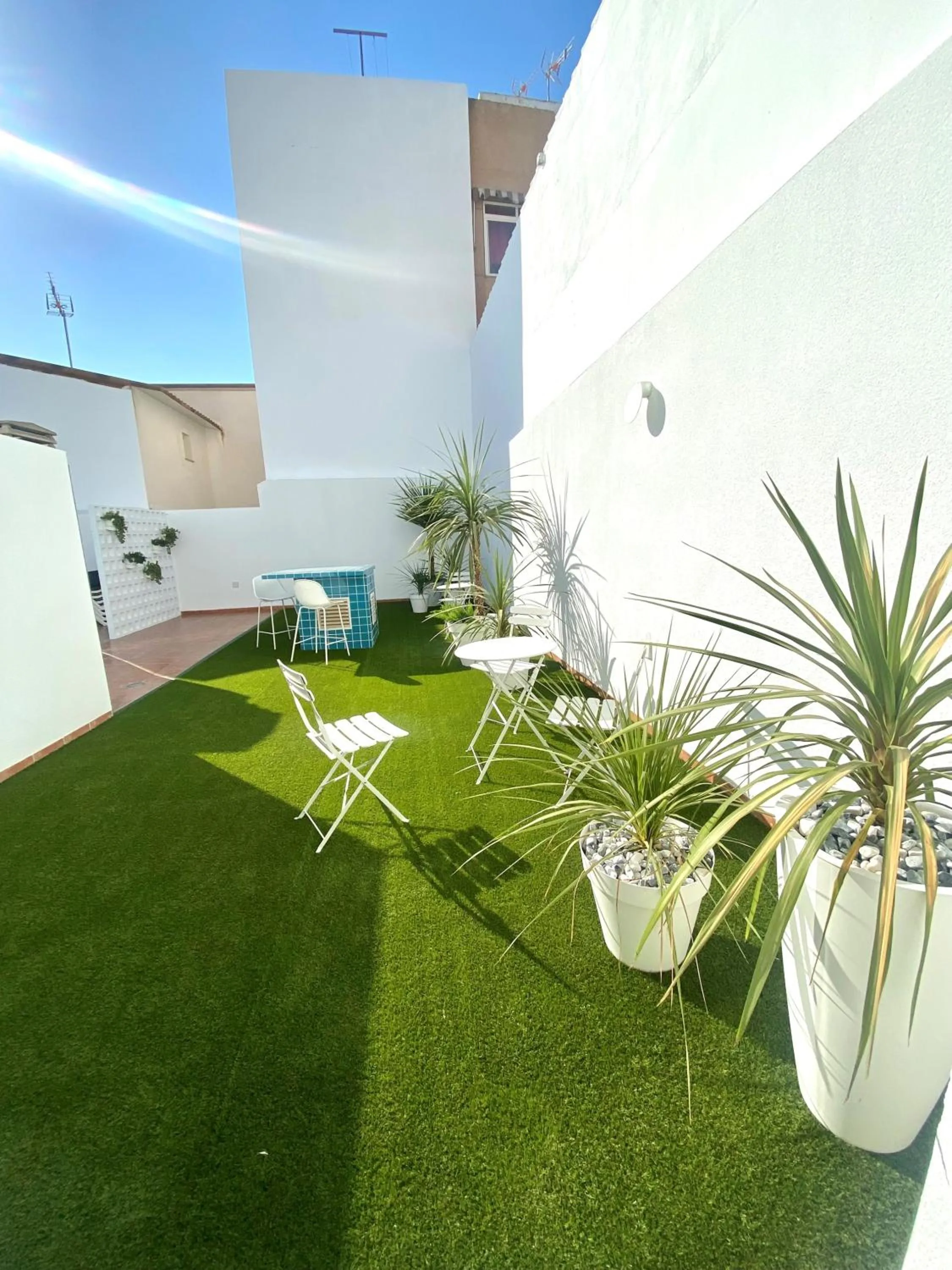 Patio in Apartamentos 525 Los Narejos