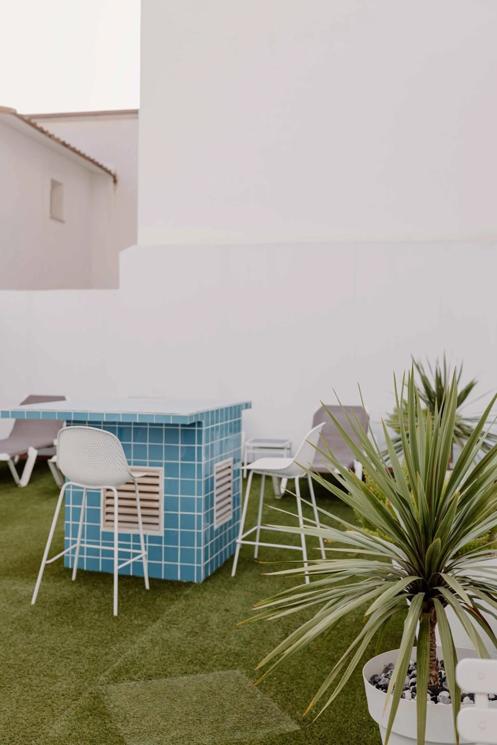 Patio in Apartamentos 525 Los Narejos