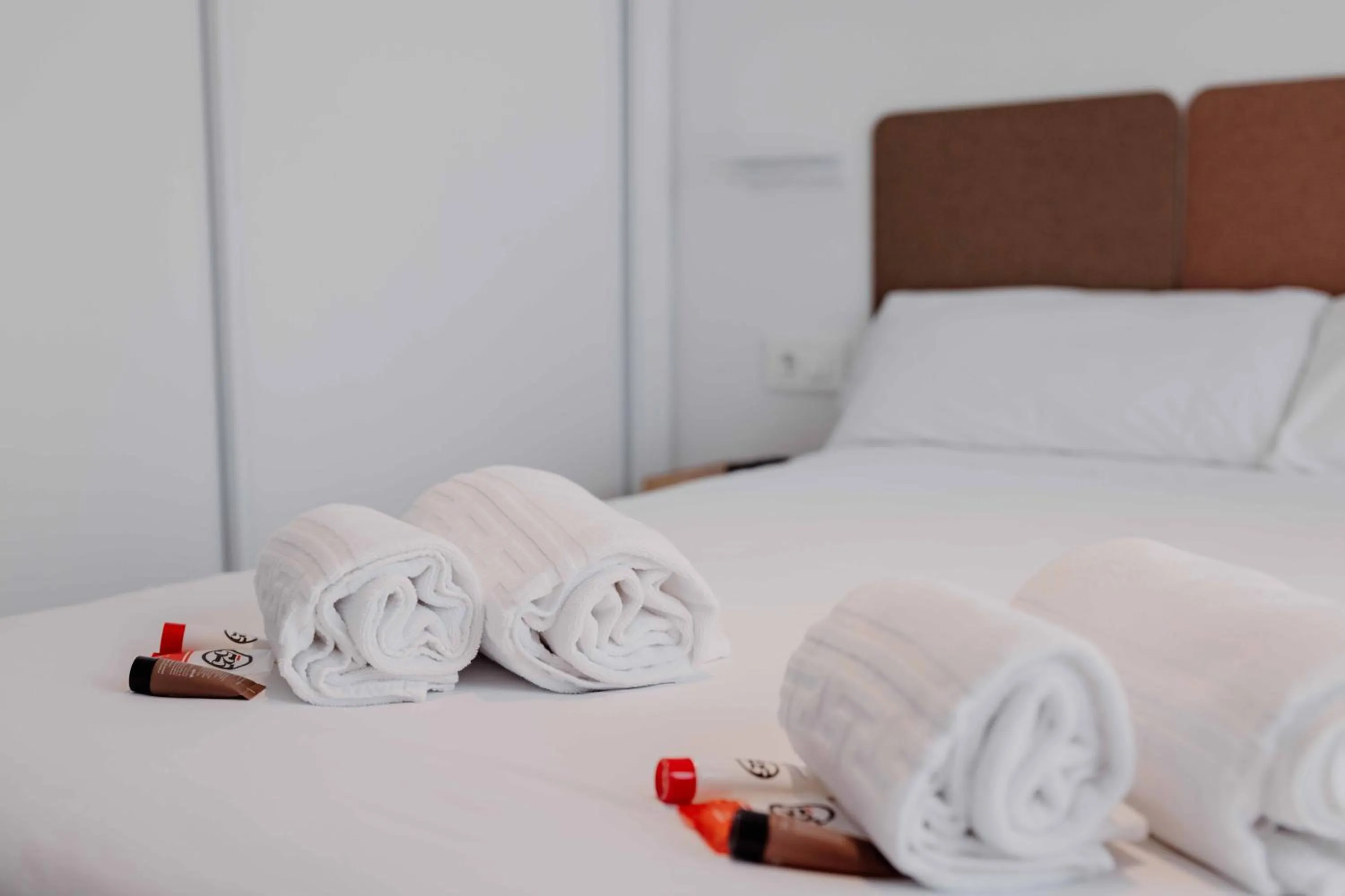 Bedroom, Bed in Apartamentos 525 Los Narejos