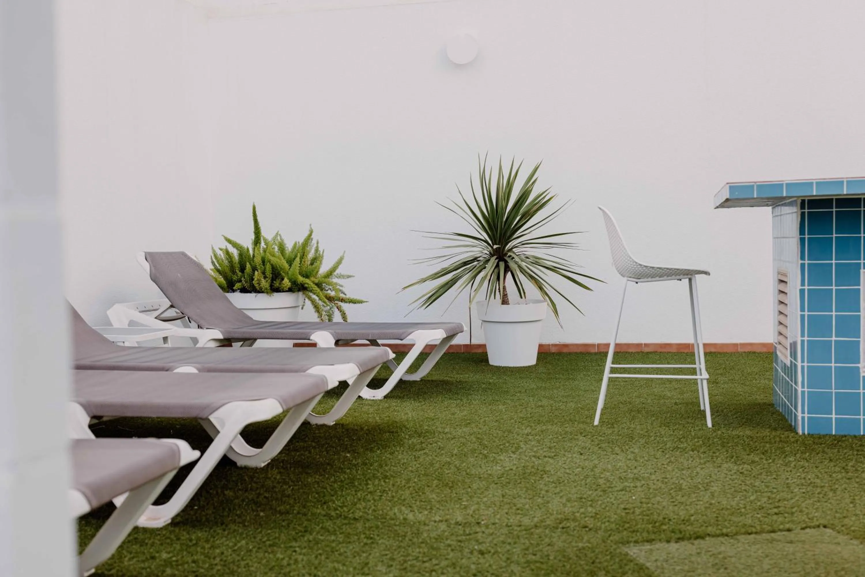 Patio in Apartamentos 525 Los Narejos