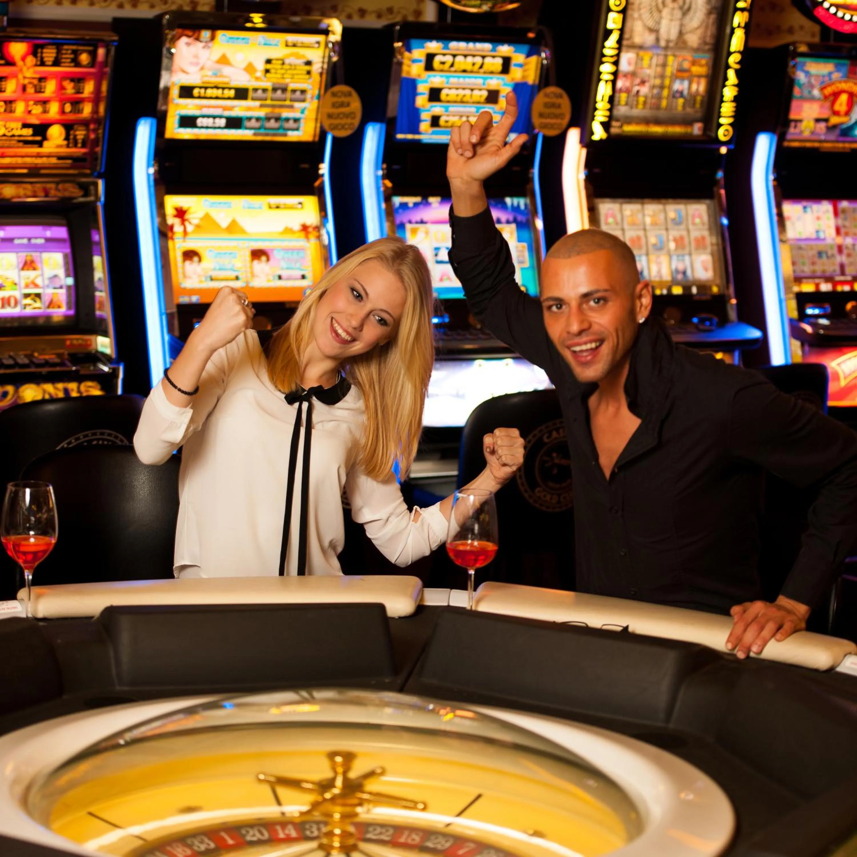 People in Gold Club Hotel & Casino