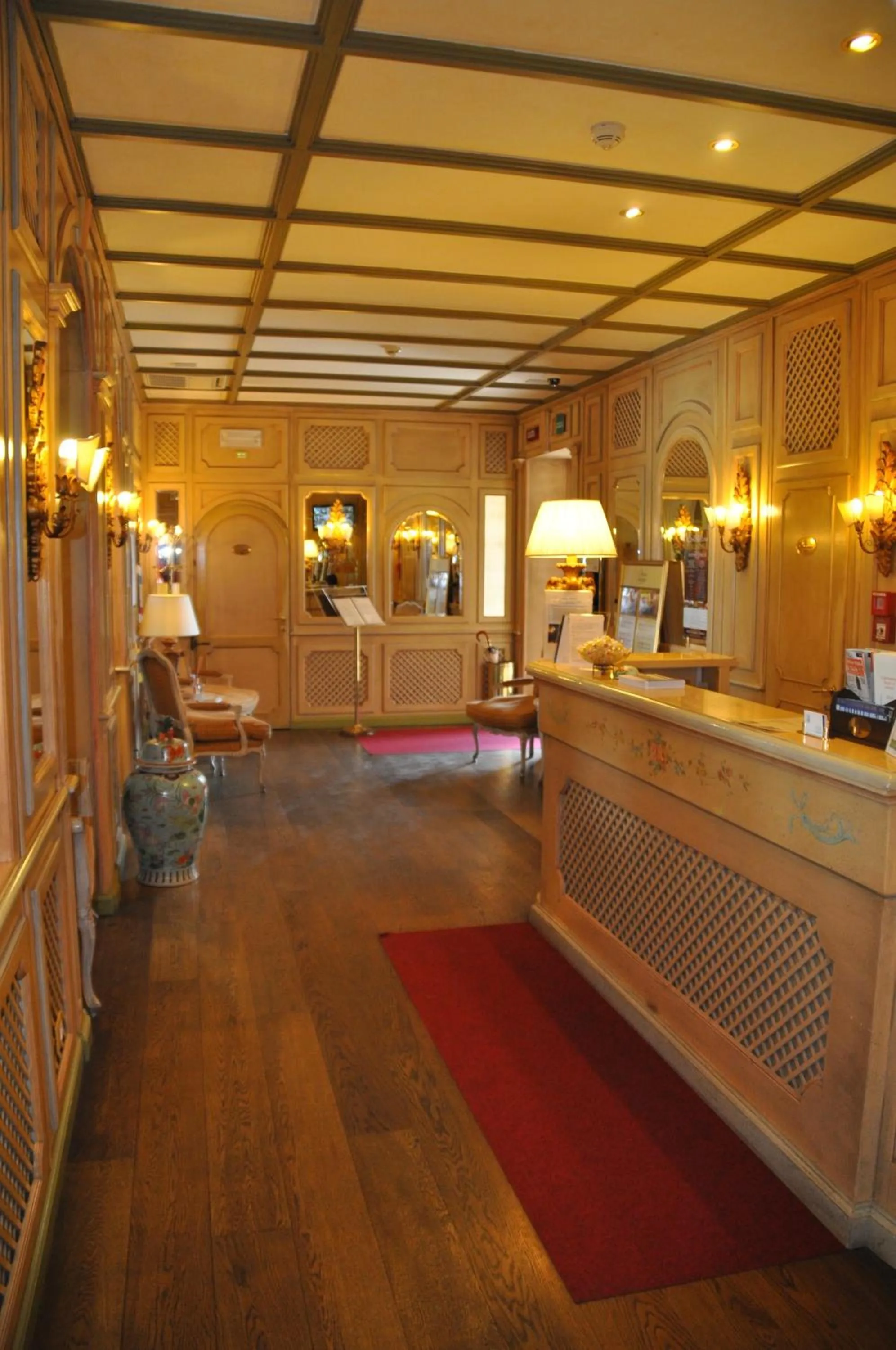 Lobby or reception in Hotel Villa Laguna