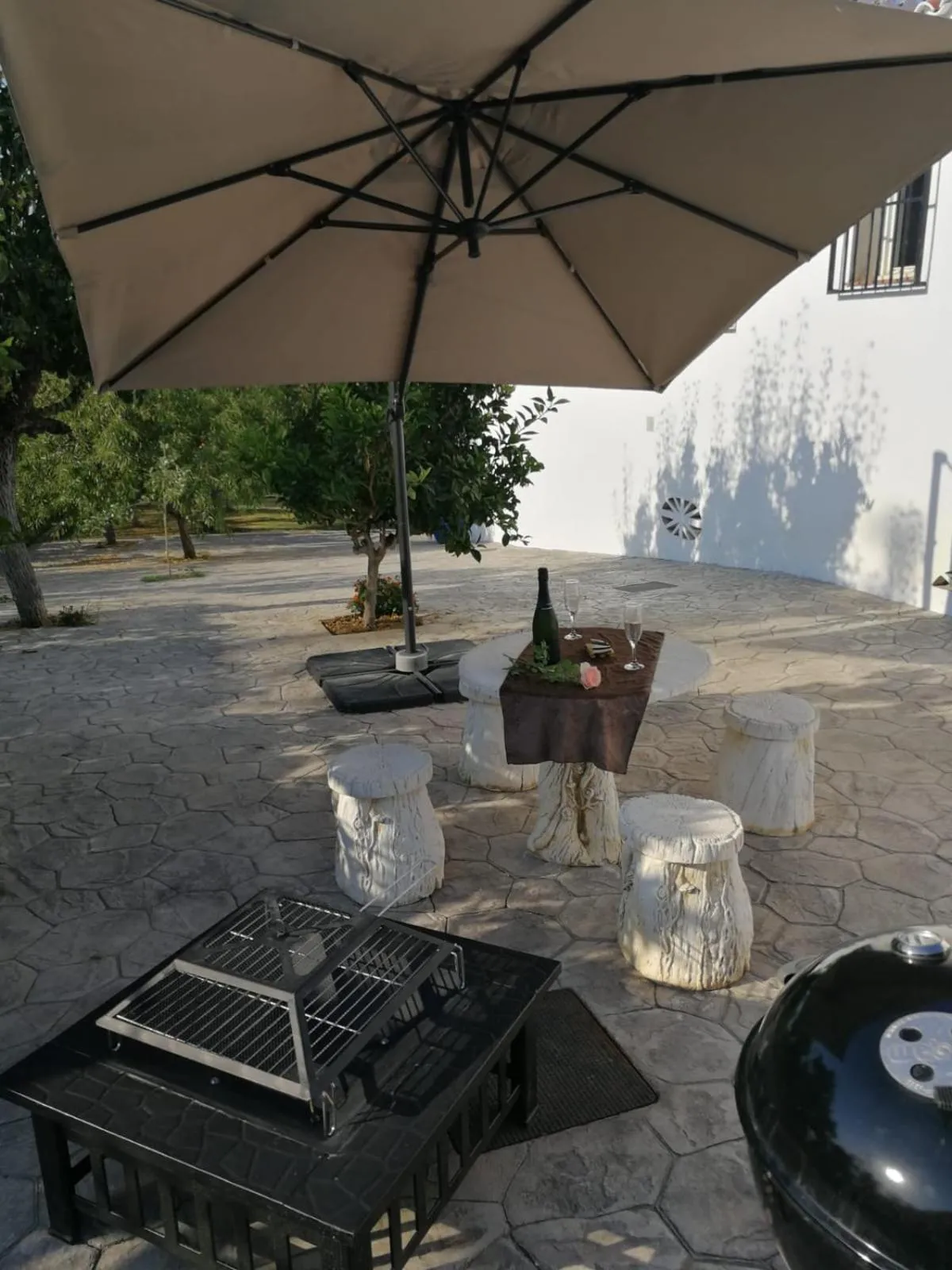 BBQ facilities in Escapada de ciudad al aire libre