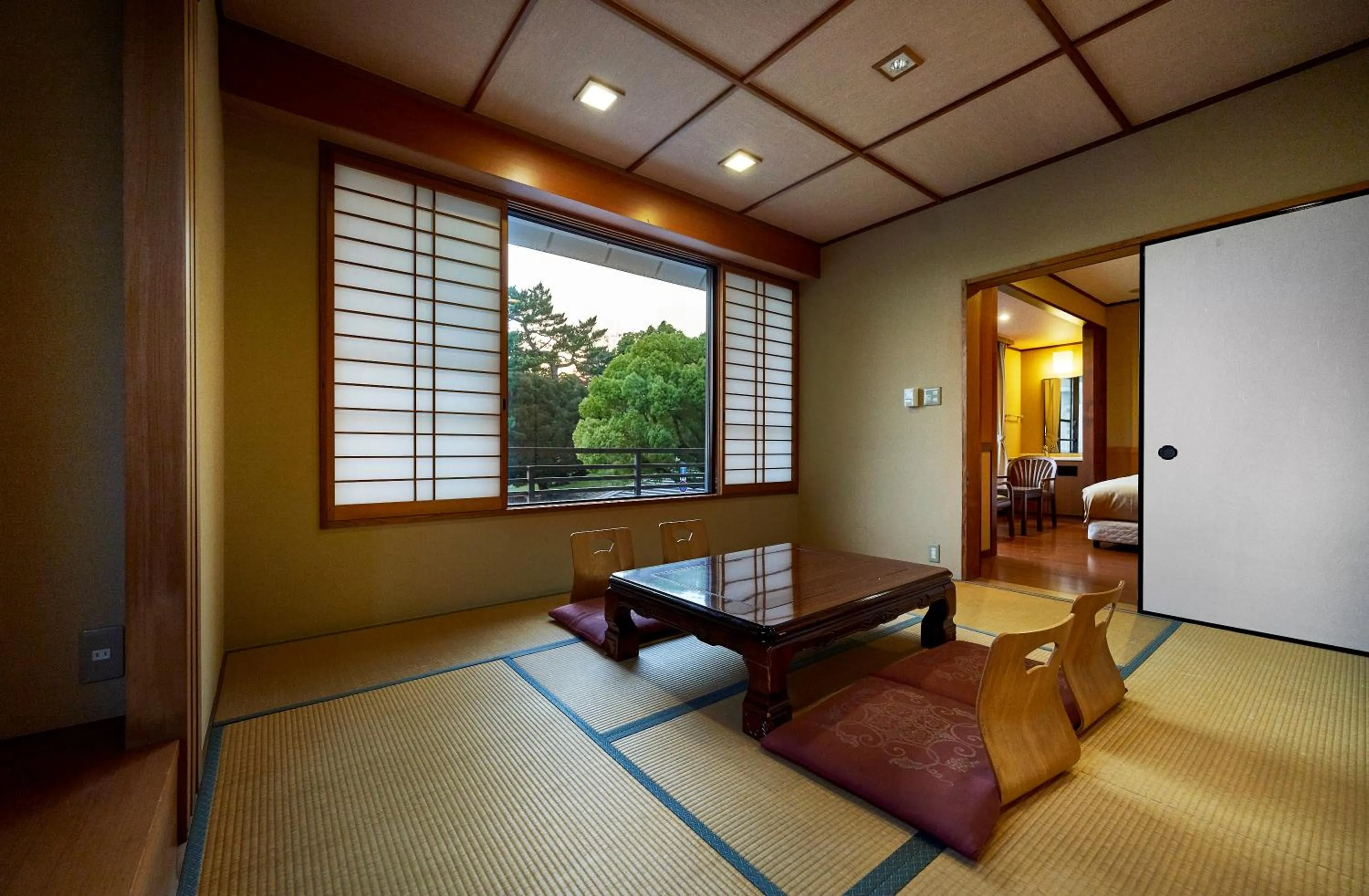 Living room in Yoshidaya Ryokan よしだや