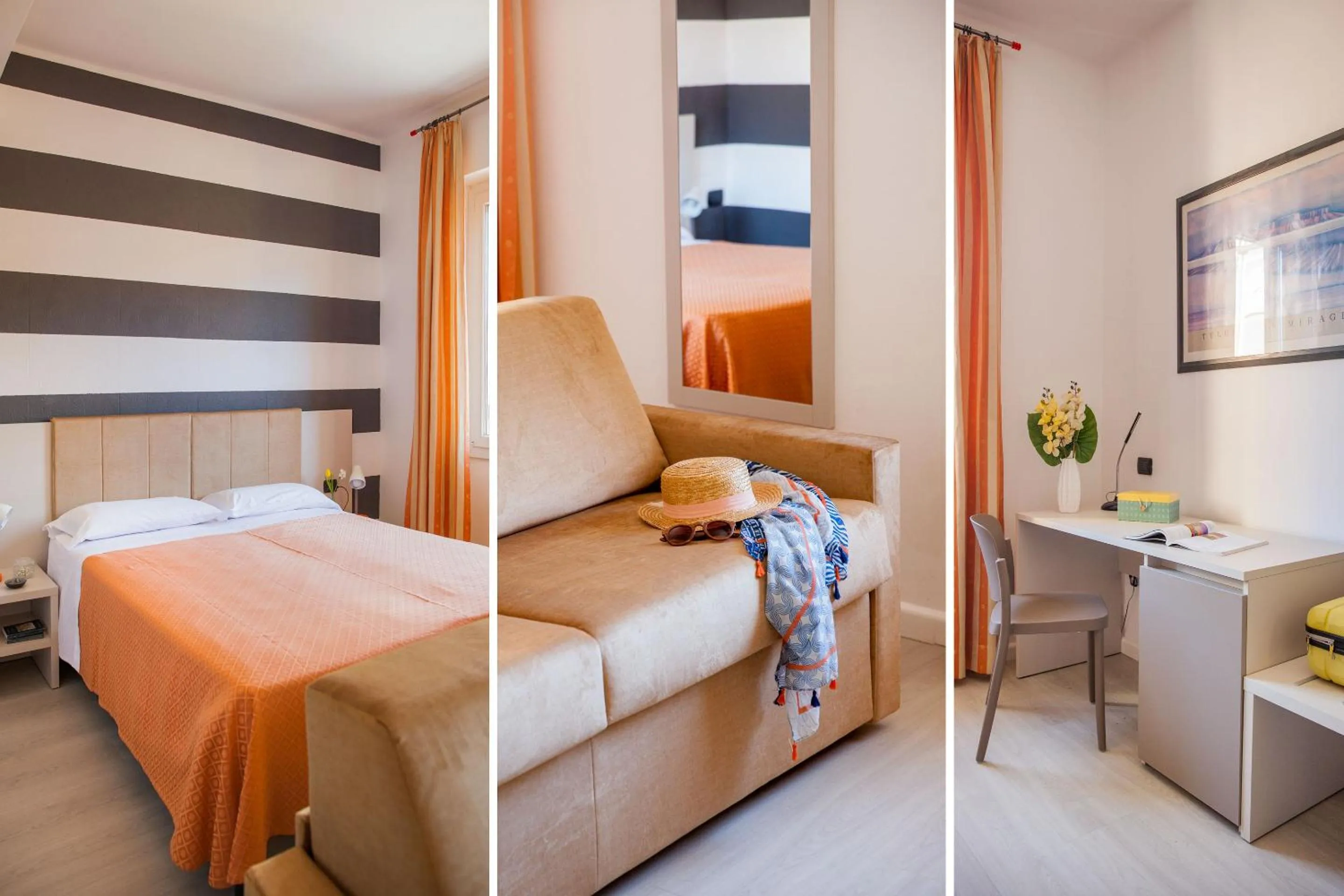 Bed in Albergo La Piazzetta