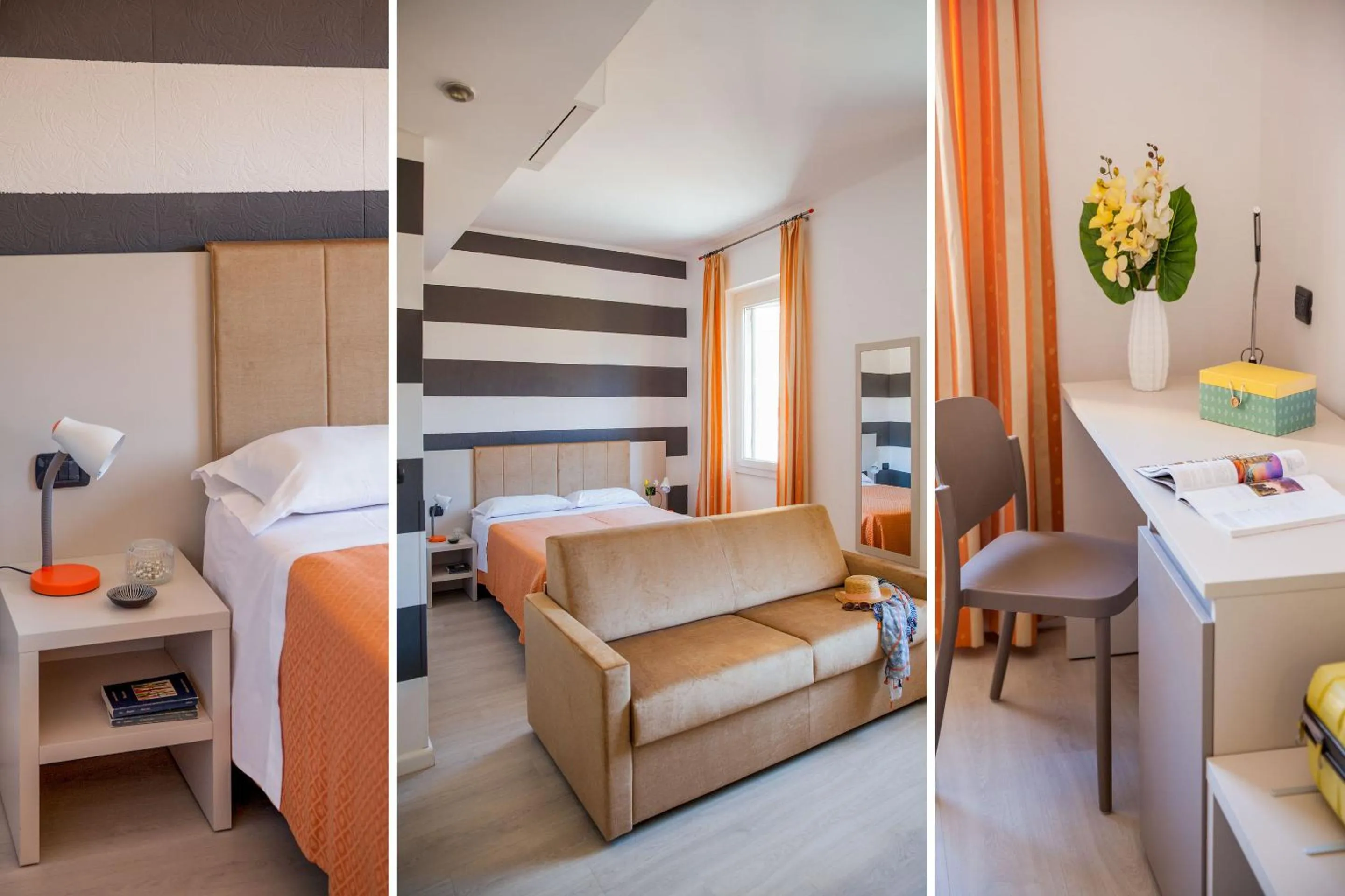 Bed in Albergo La Piazzetta