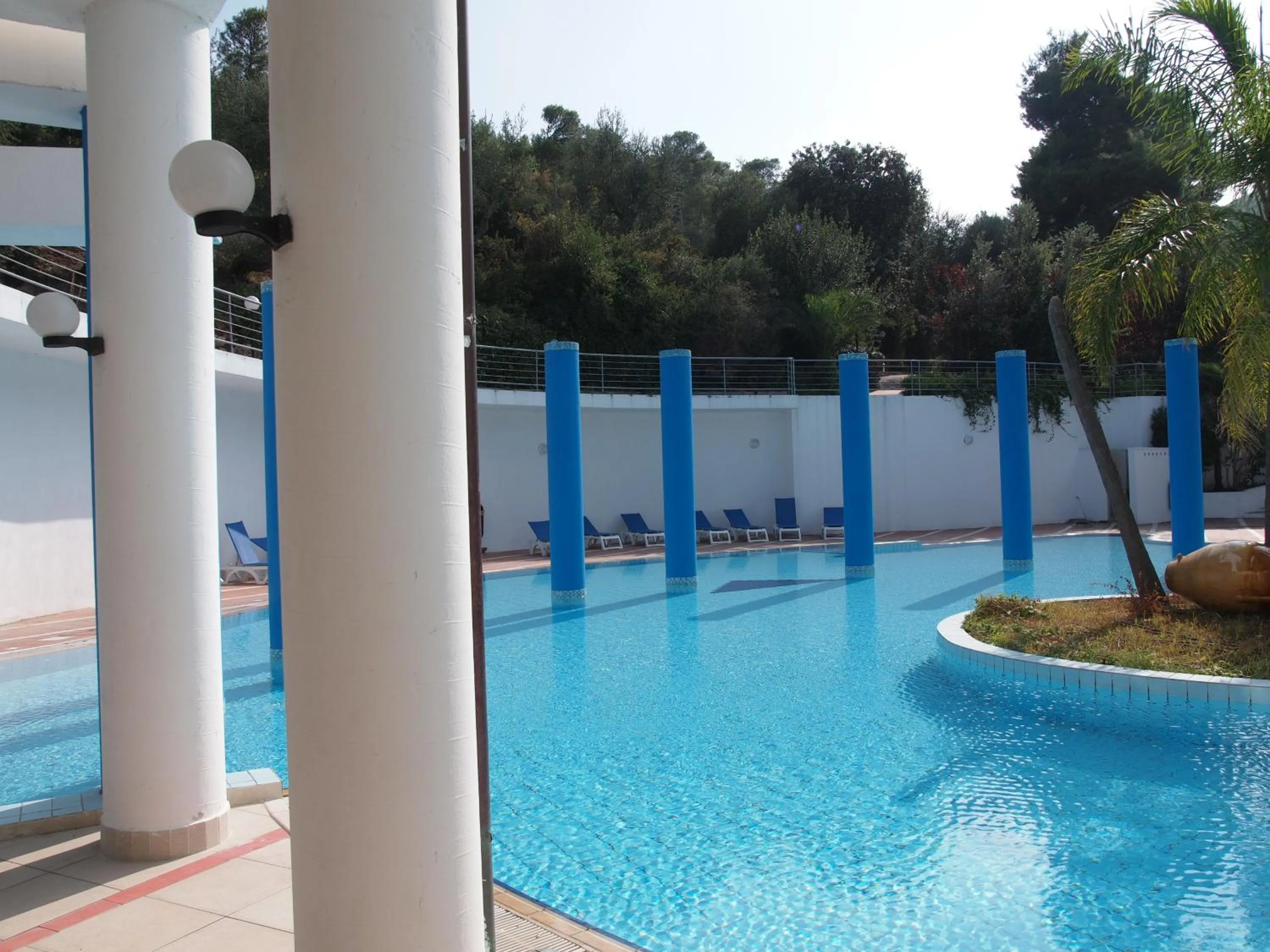 Swimming pool in Hotel Club Village Maritalia