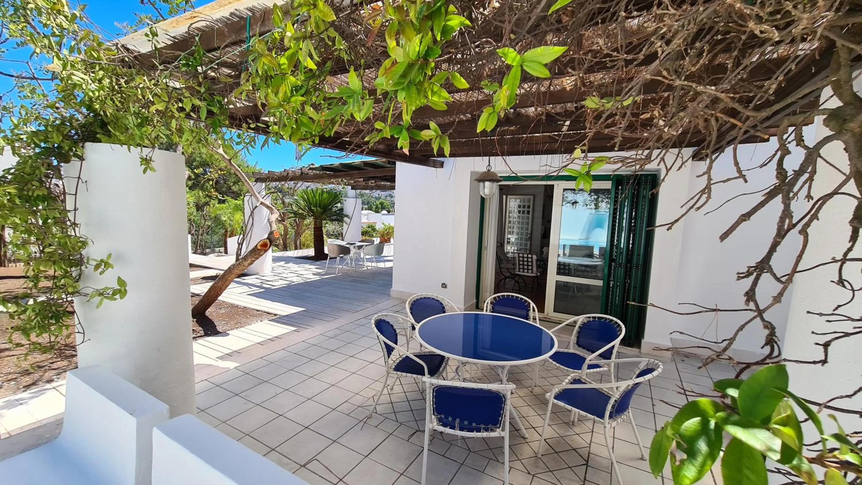 Patio in Hotel Club Village Maritalia