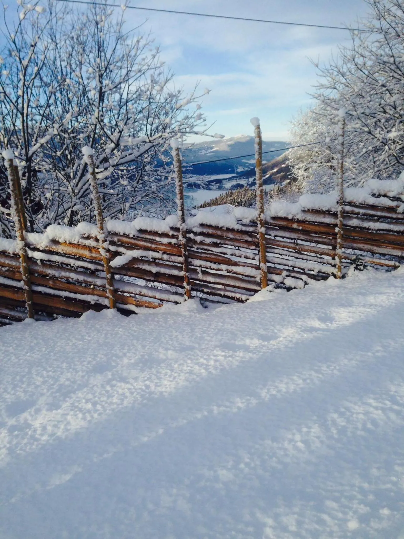 Natural landscape in Glomstad Gjestehus