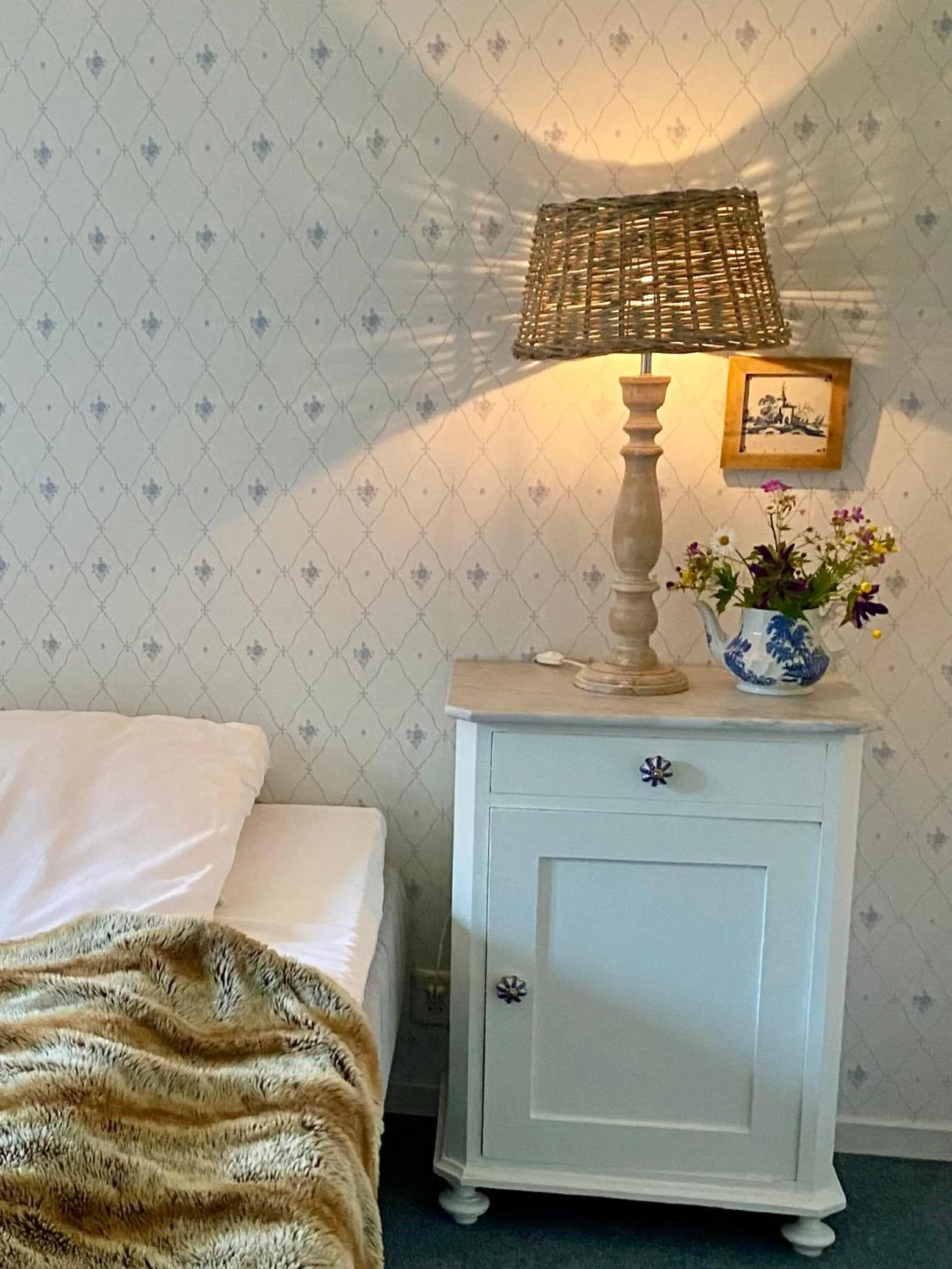 Bed in Glomstad Gjestehus