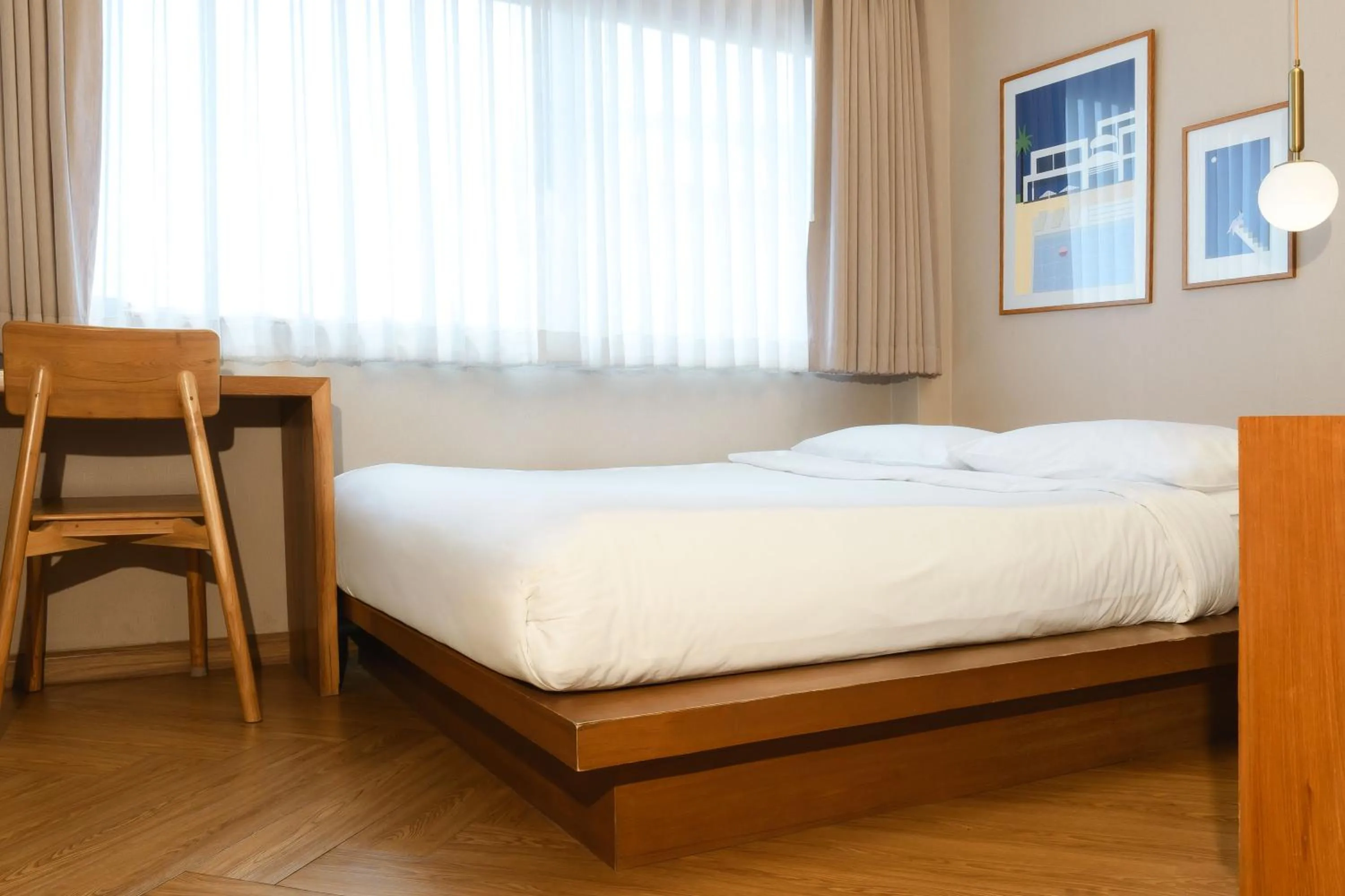 Bed in Maplewood Hotel Chiangmai