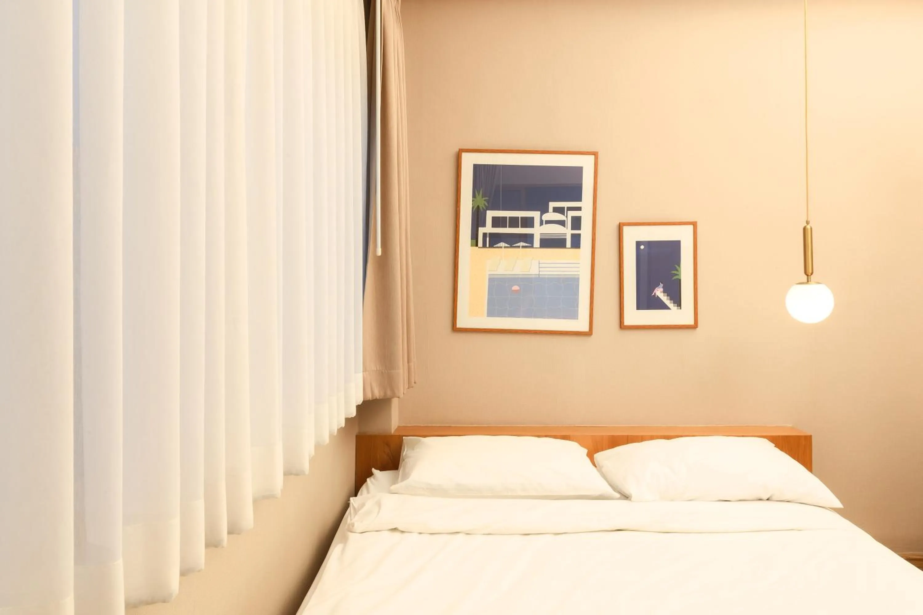 Bed in Maplewood Hotel Chiangmai