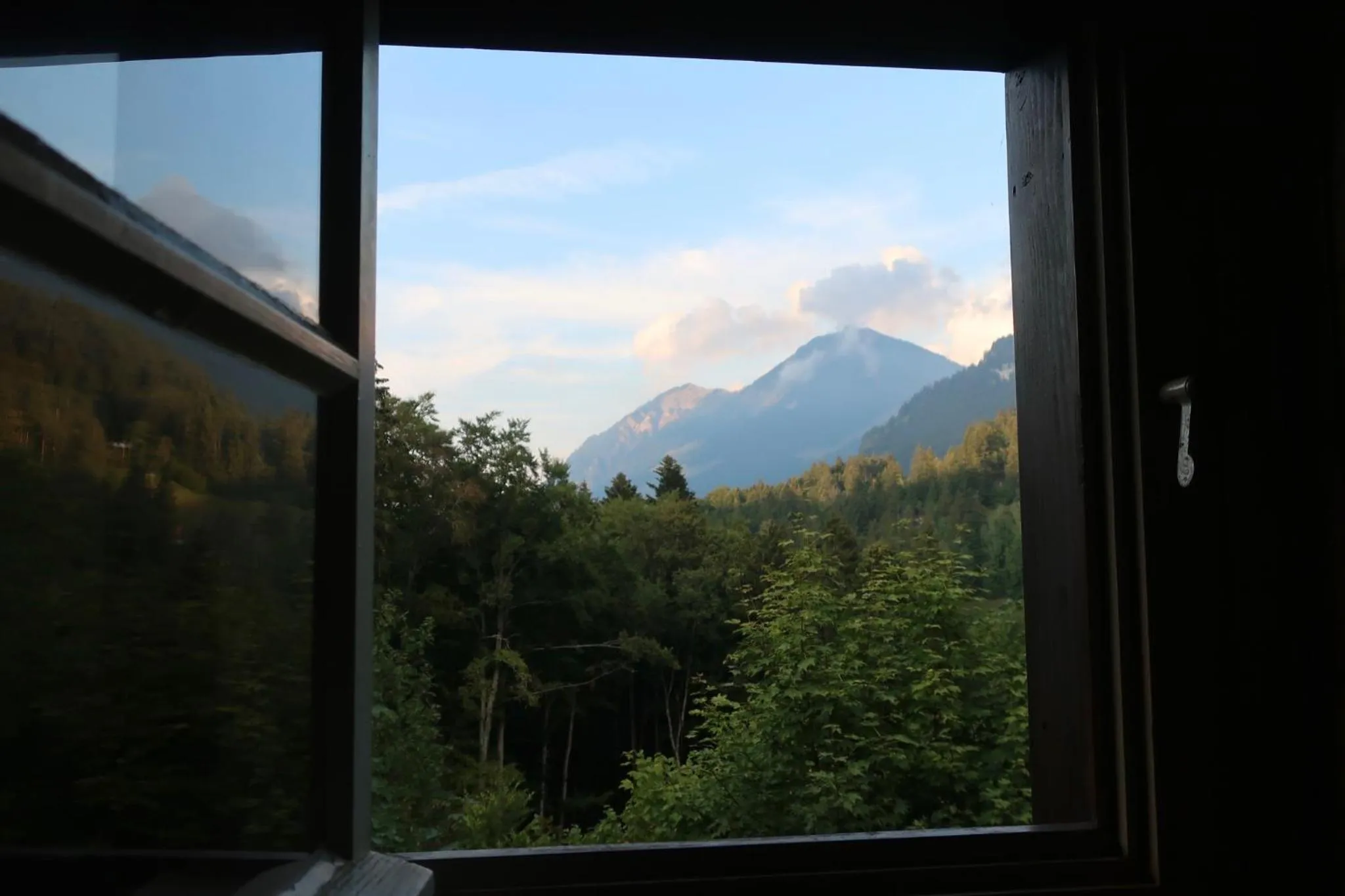 View (from property/room) in Kunst- und Naturfreundehaus Brünig
