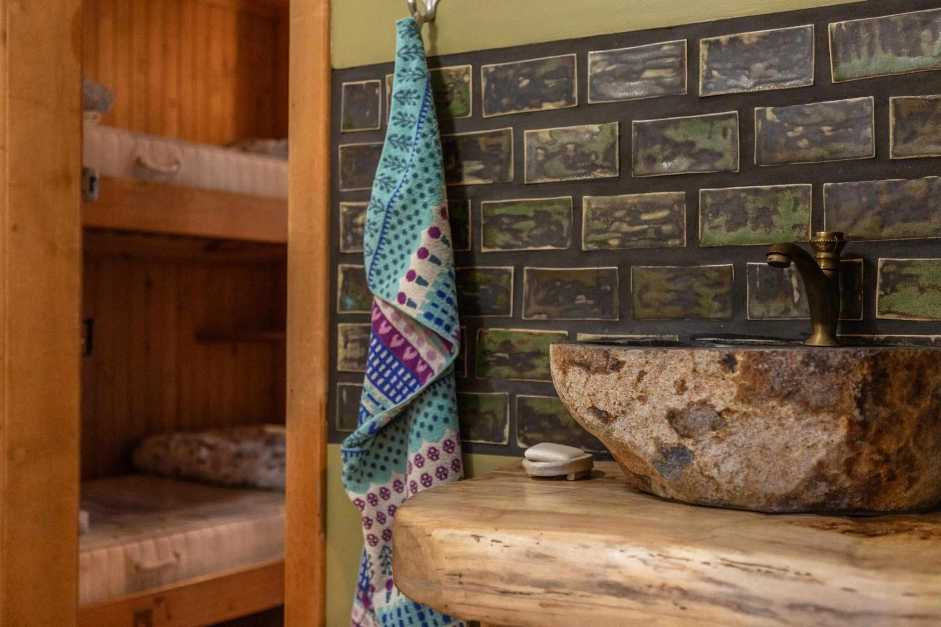 Bathroom in Kunst- und Naturfreundehaus Brünig