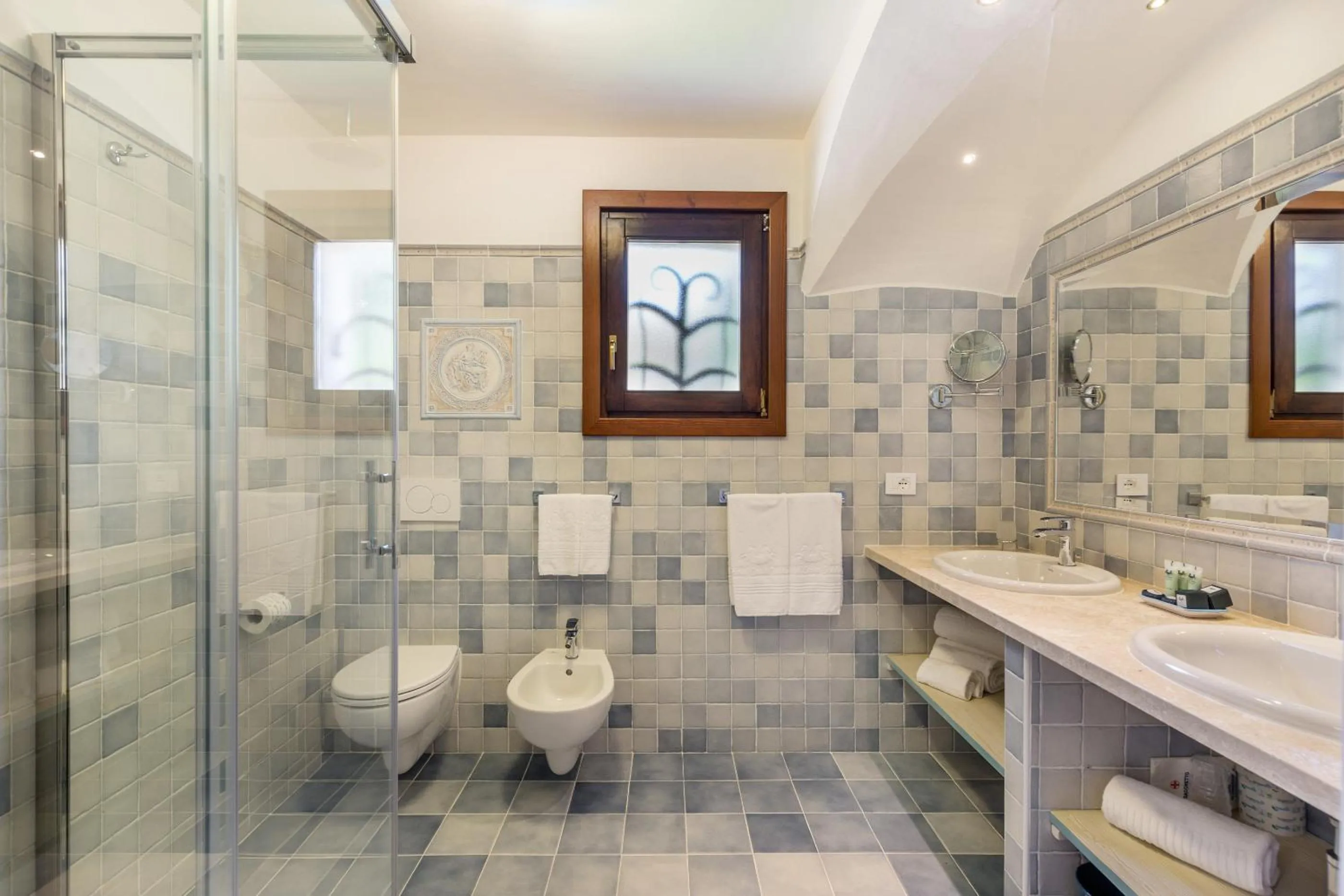 Bathroom in Hotel Costa Caddu