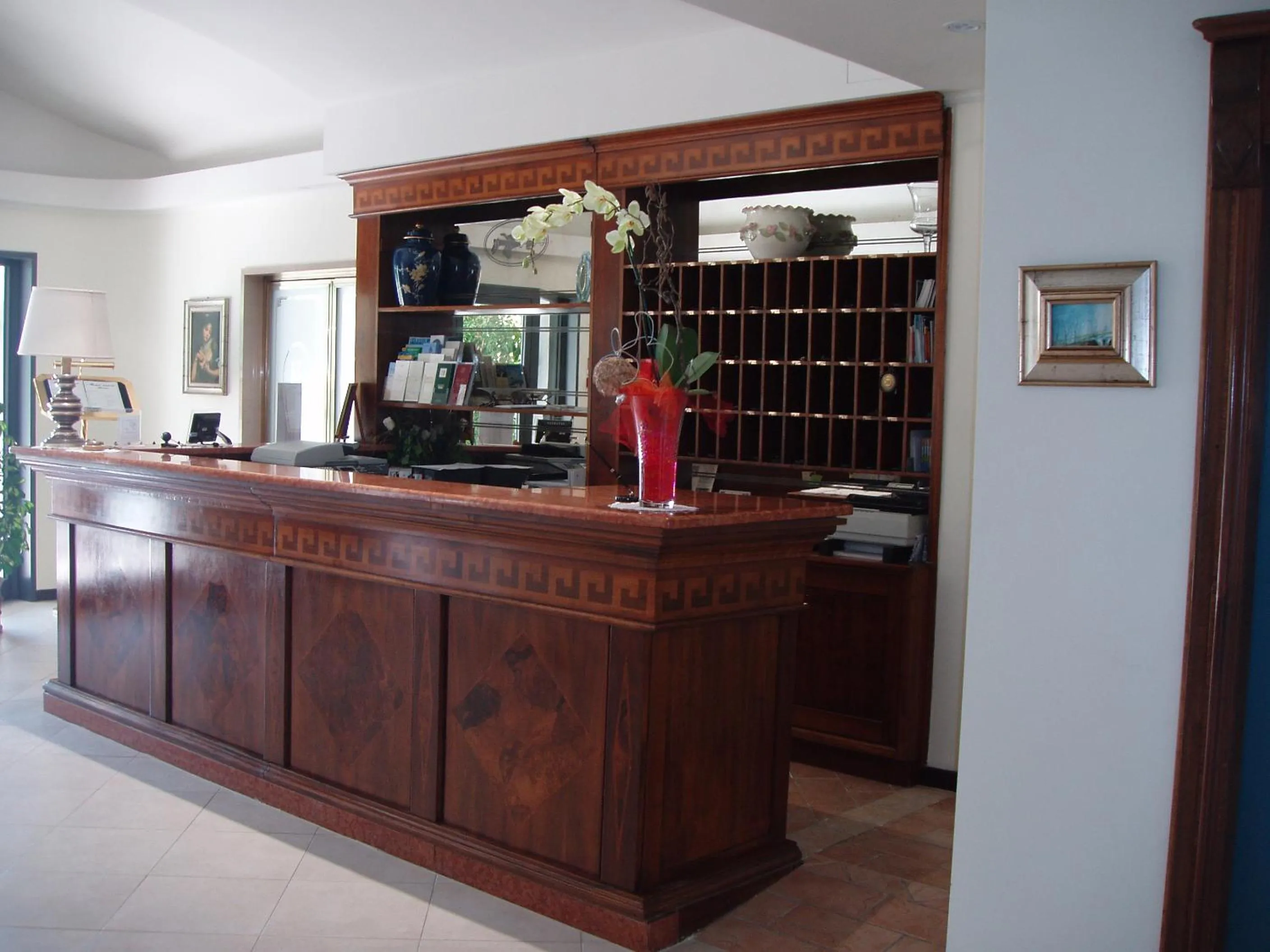Lobby or reception in Hotel Suisse