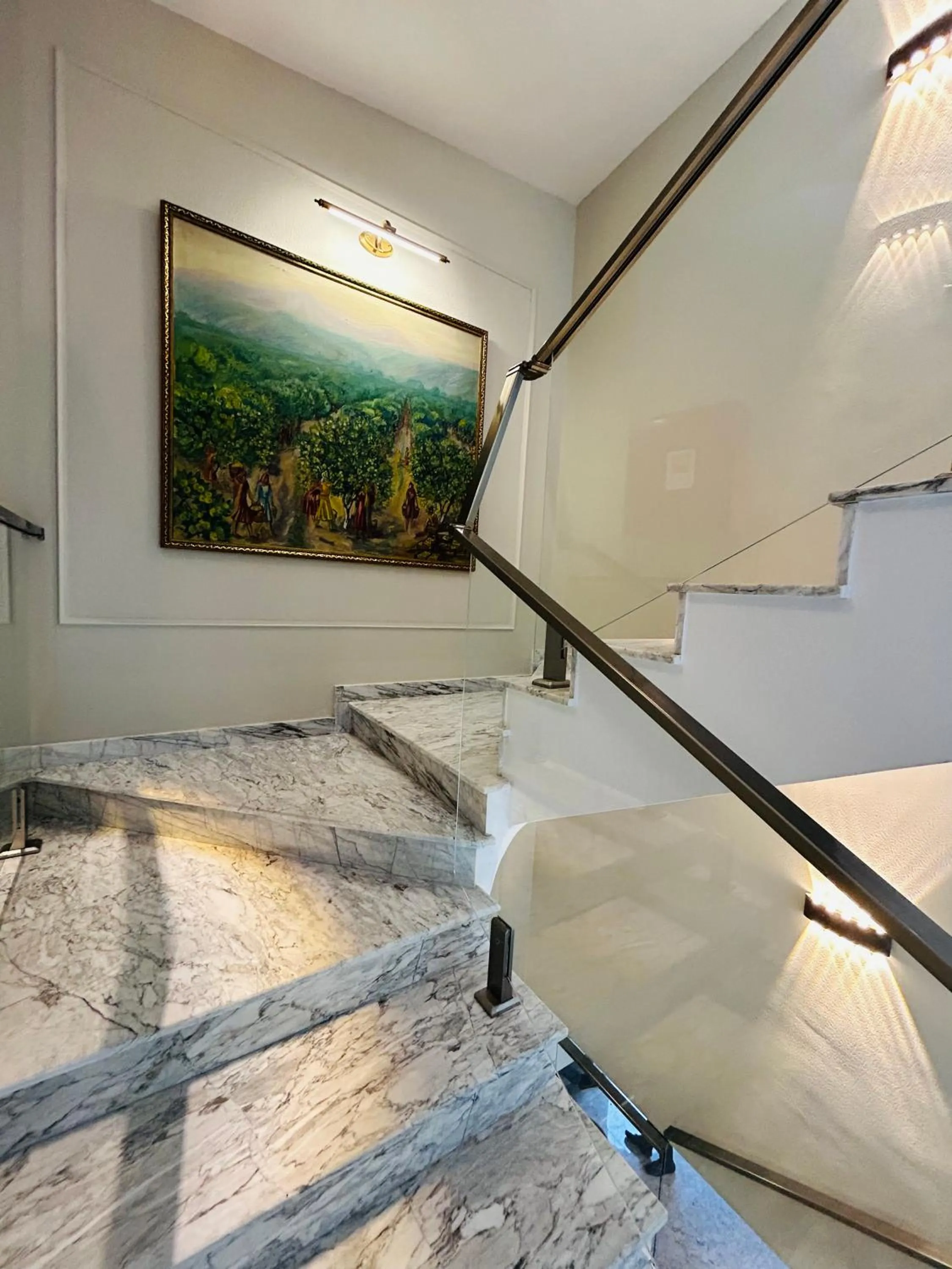 Decorative detail in Parliament Hotel Baku