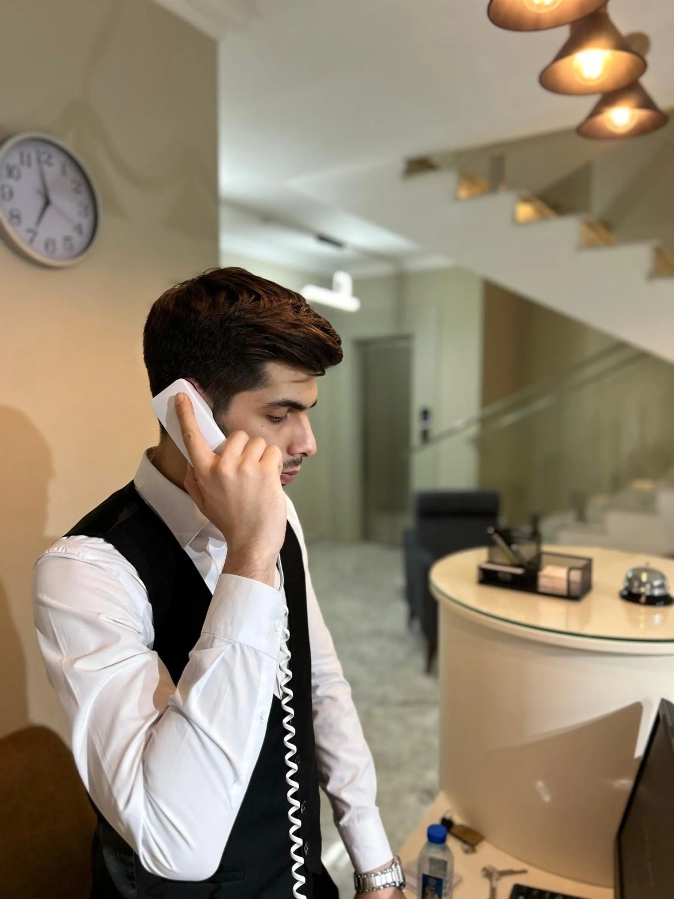 Lobby or reception in Parliament Hotel Baku