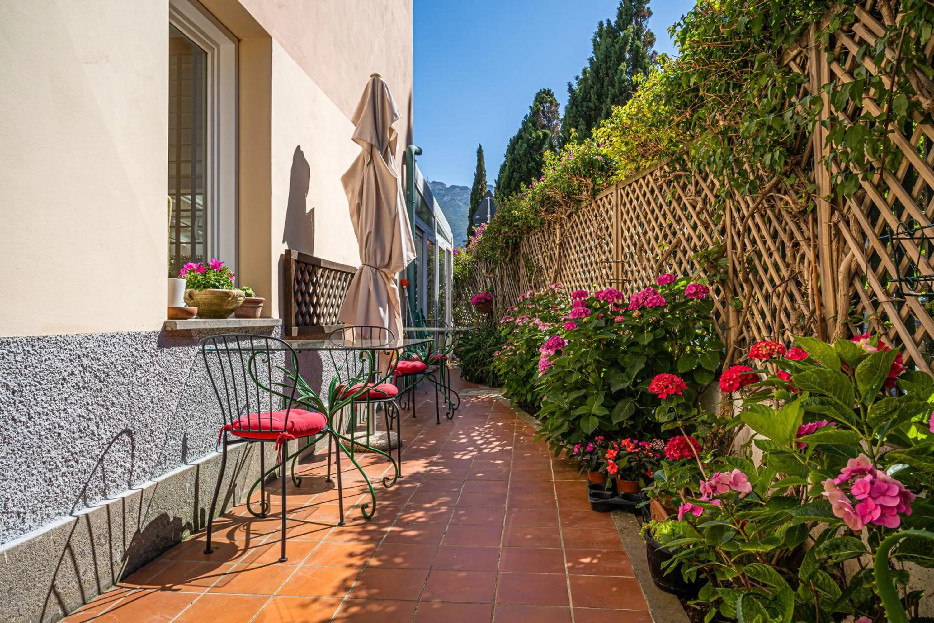 Garden in Hotel Yacht Club