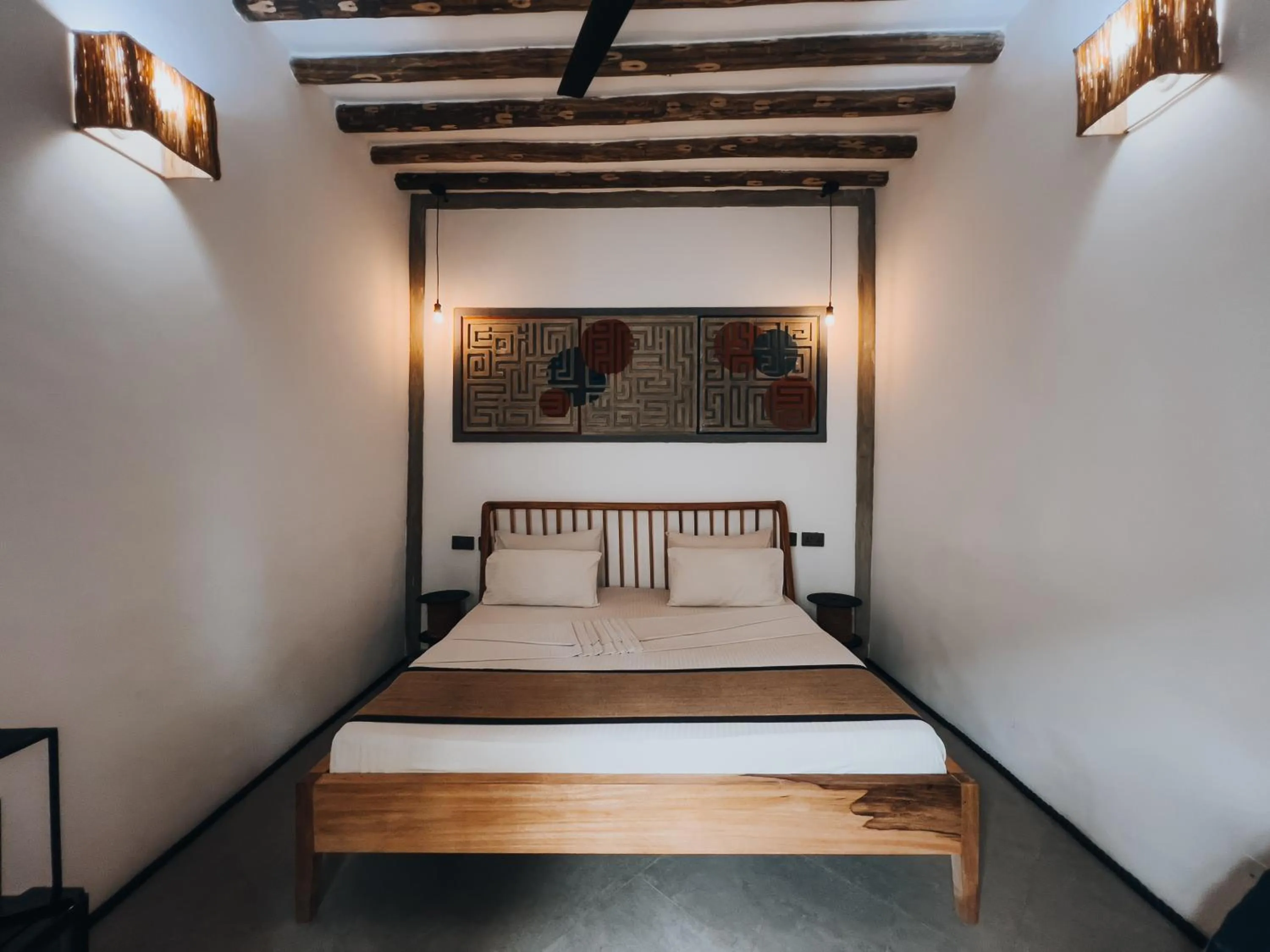 Bed in BaraBara Eat&Sleep