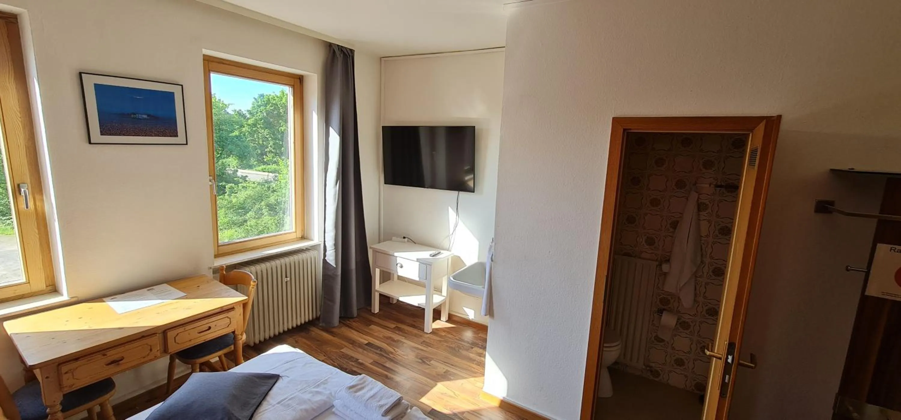 Bed in Hotel Bischoff Winnweiler