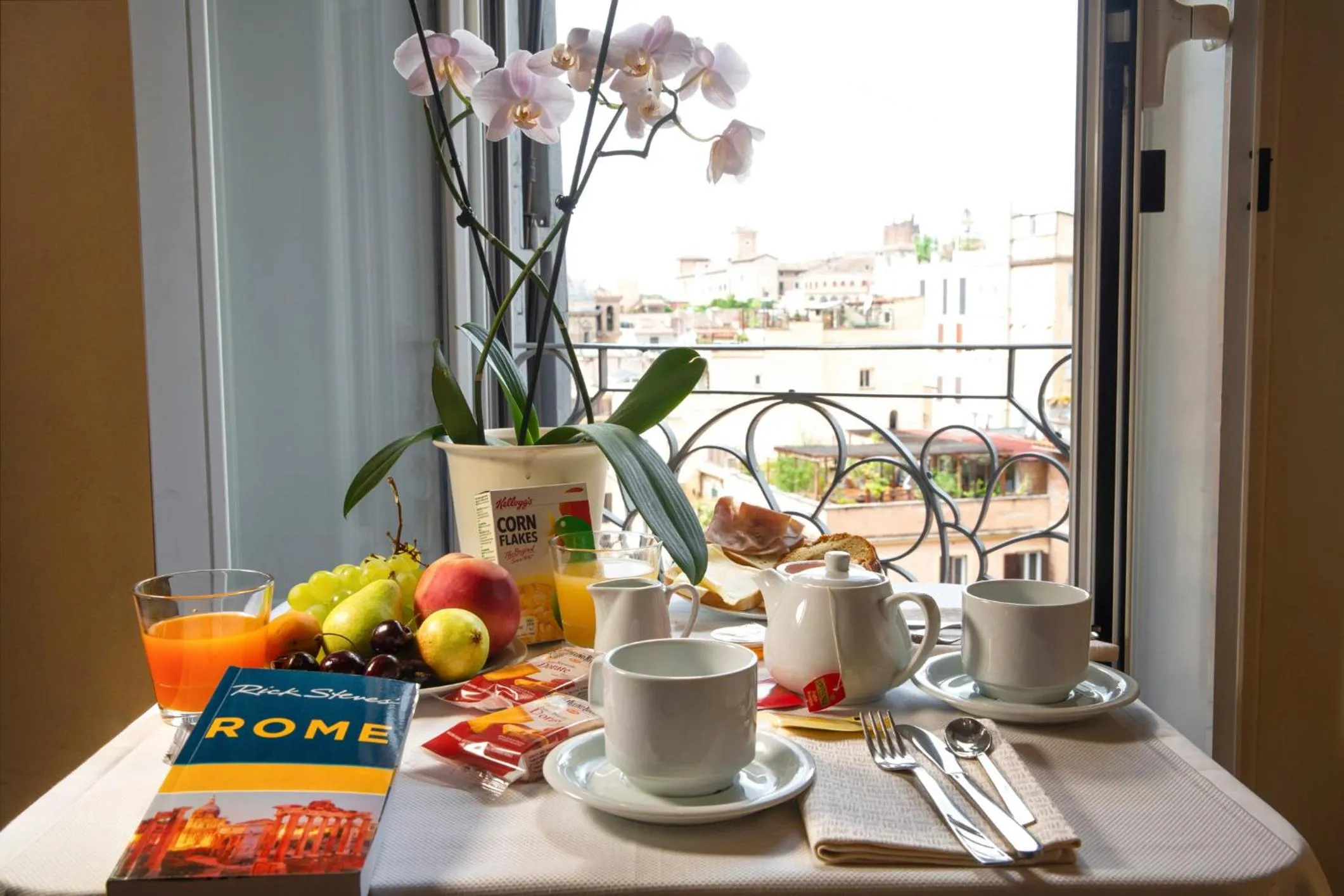 Buffet breakfast in Tourist House B&B