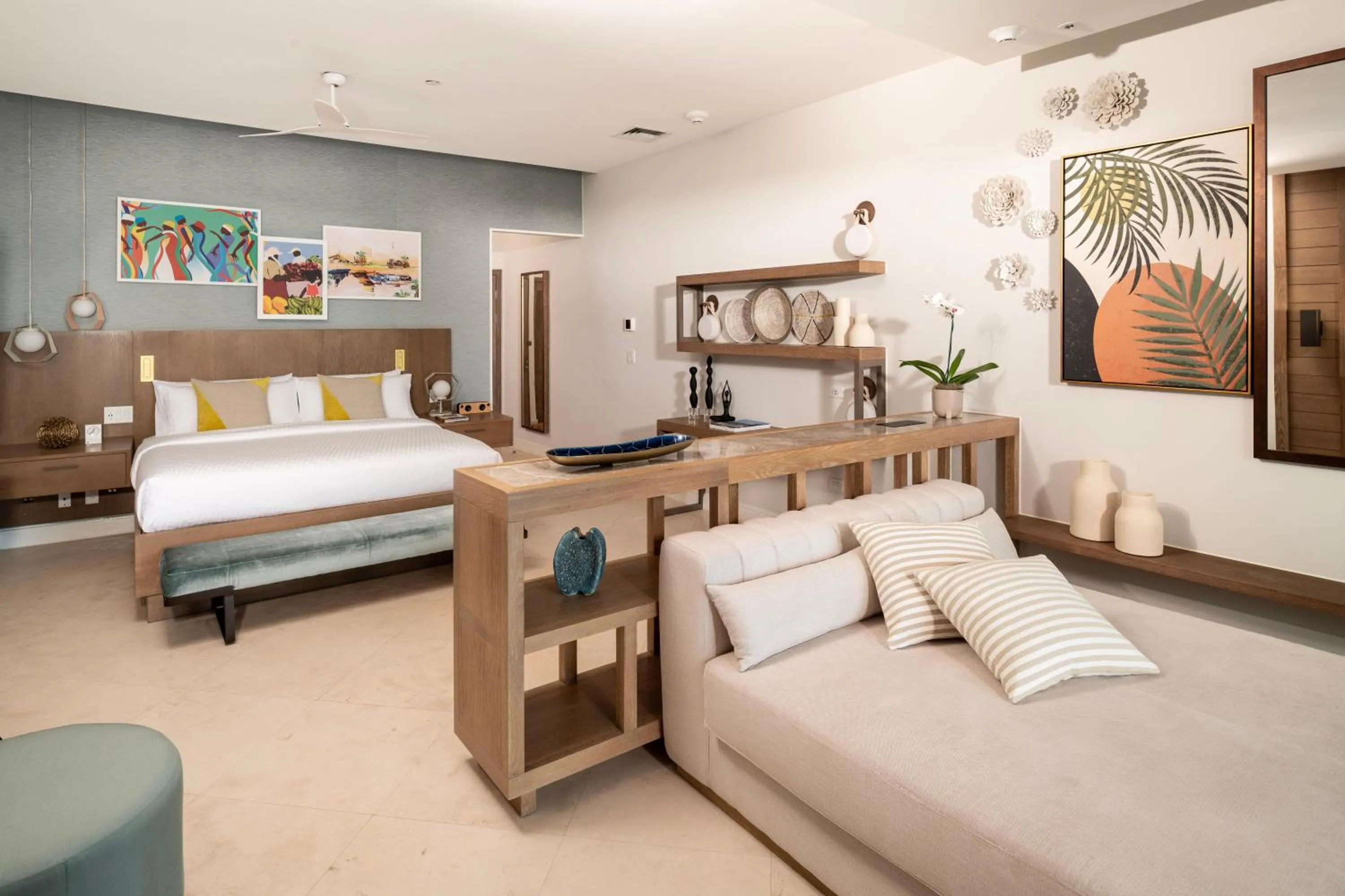 Photo of the whole room, Bed in Sandals Dunns River All Inclusive Couples Only